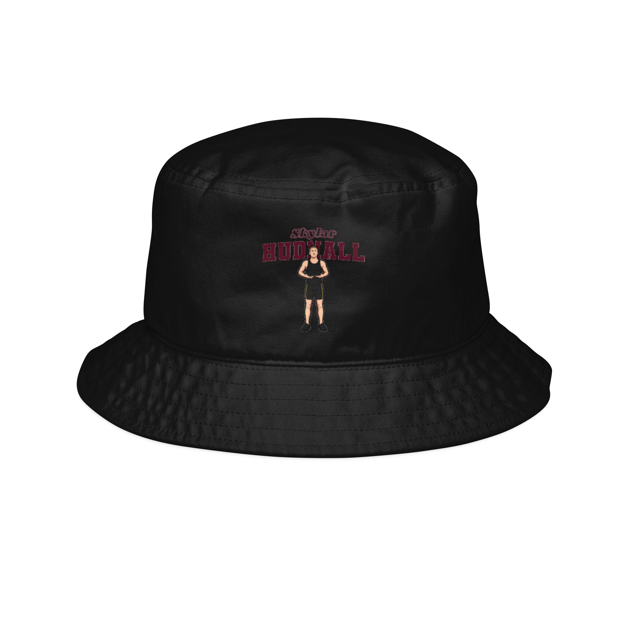 Bucket Hat — character_name_arch in Black