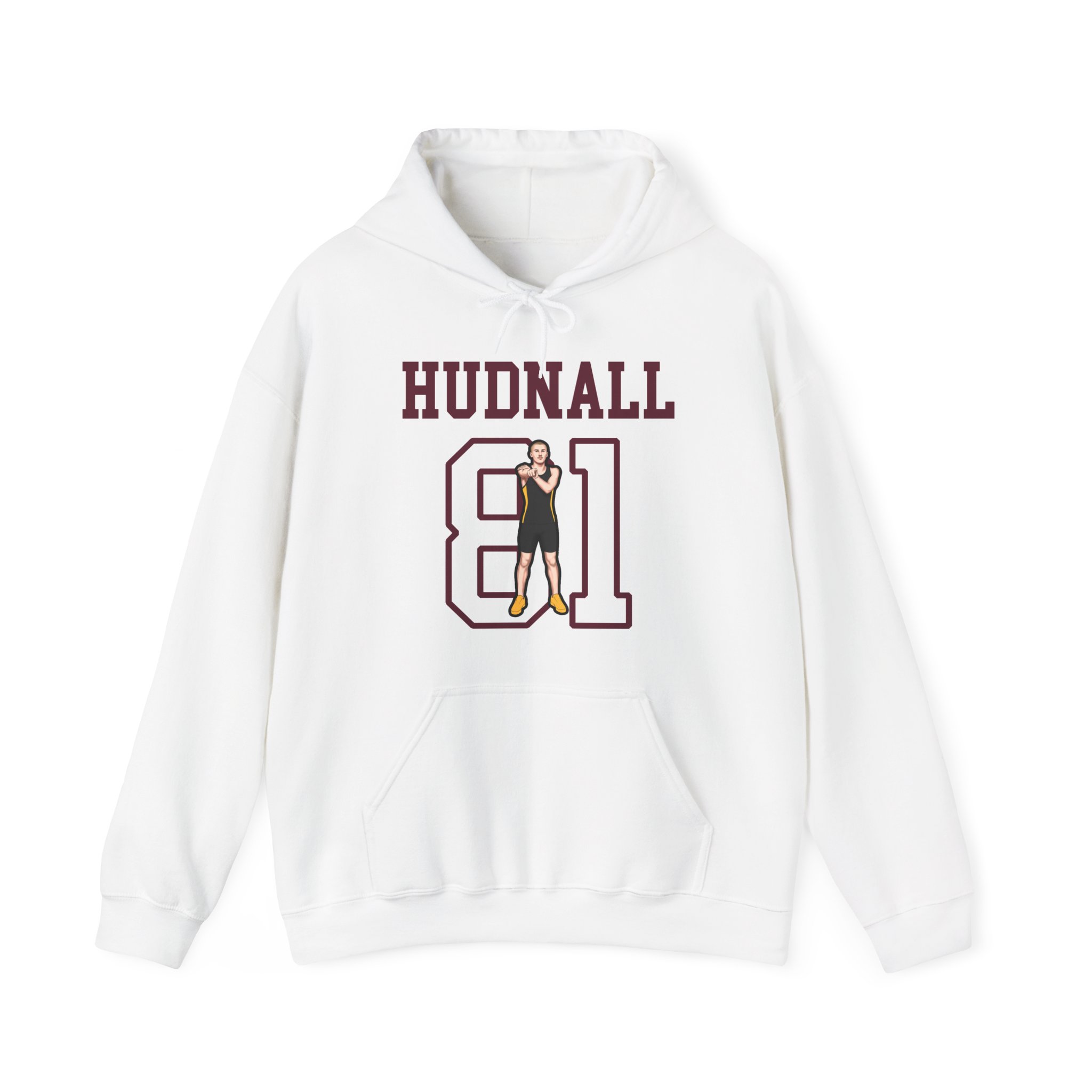 Hoodie — character_shirsey in White