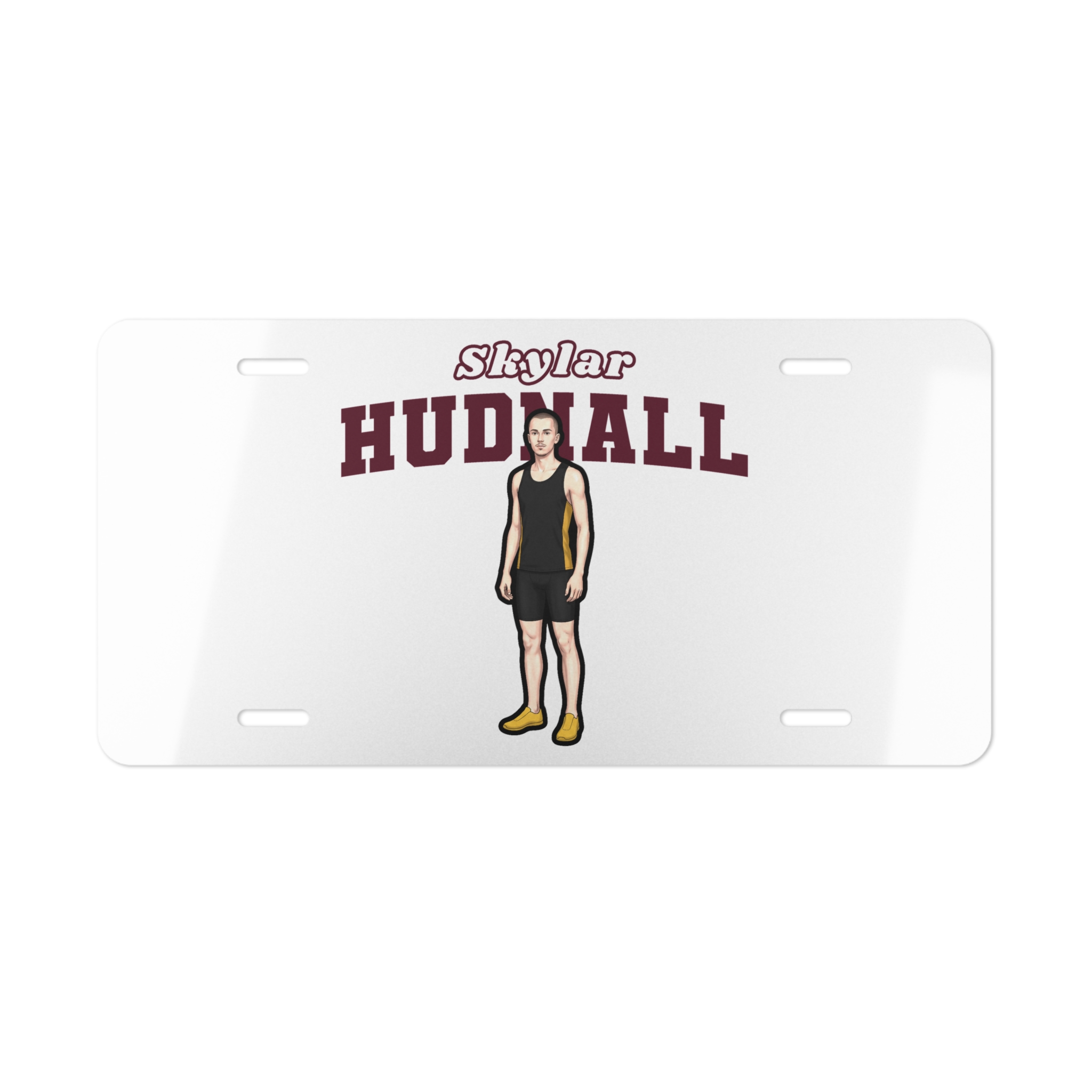 License Plate — character_name_arch in Classic