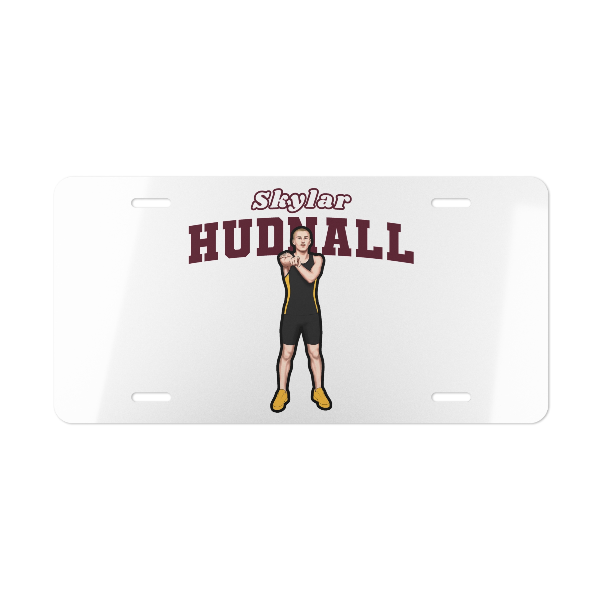 License Plate — character_name_arch in Classic
