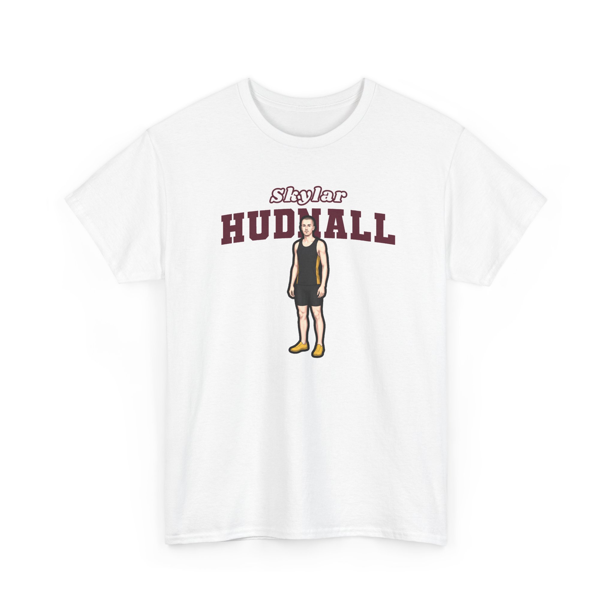 Tee — character_name_arch in White