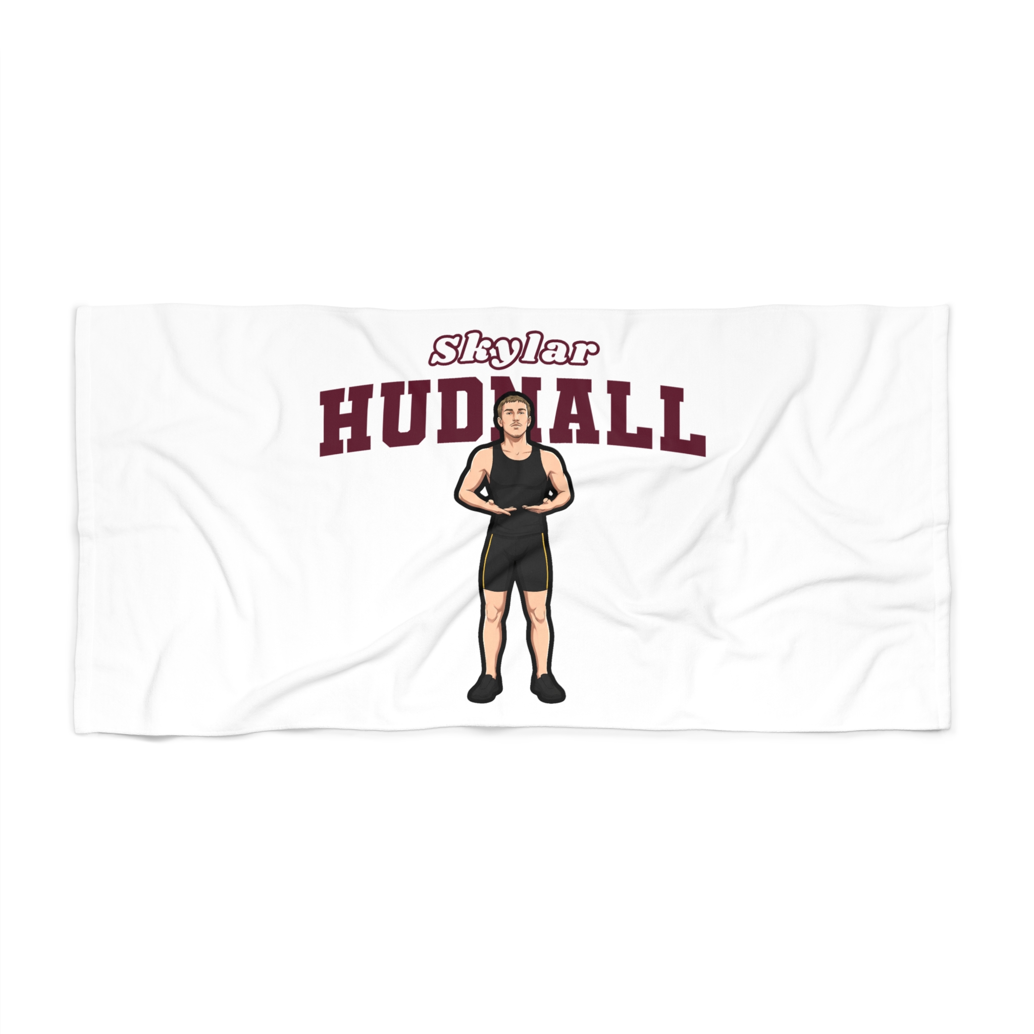 Beach Towel — character_name_arch in Classic