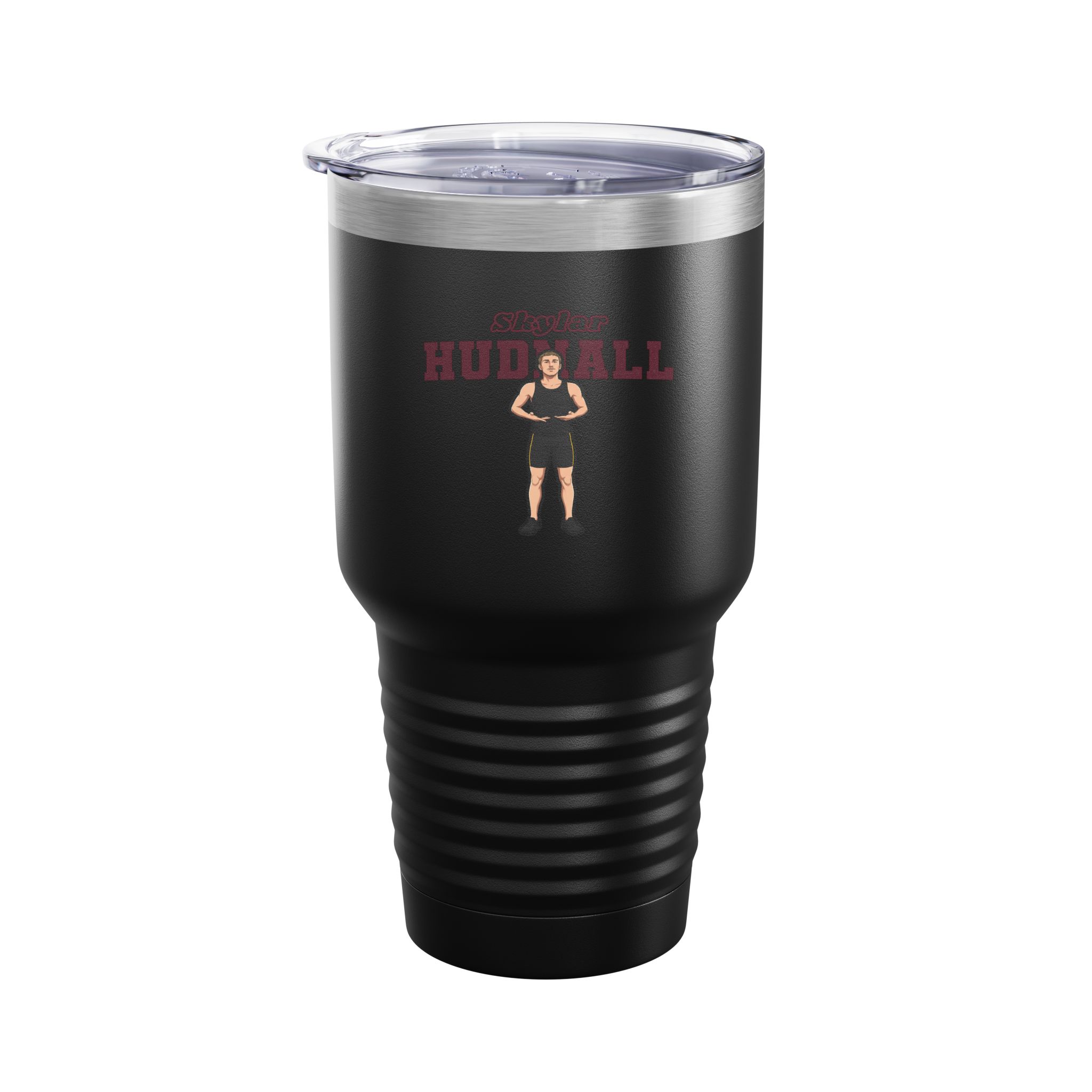 30oz Tumbler — character_name_arch in Black