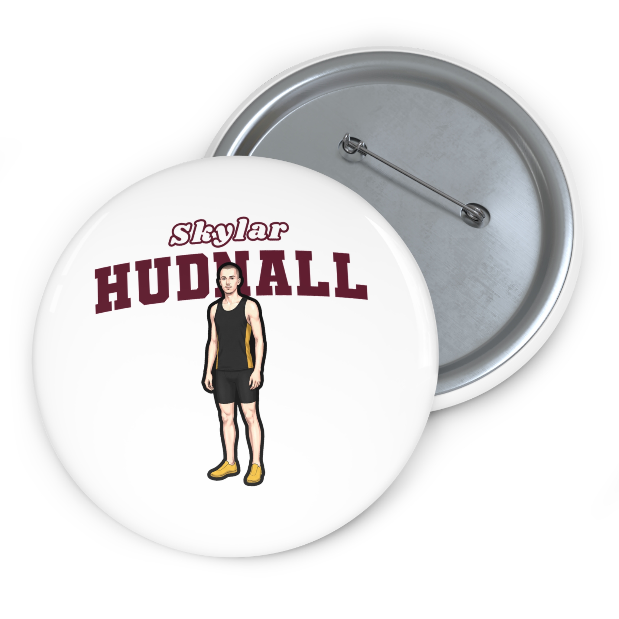 Game Day Pin — character_name_arch in Classic