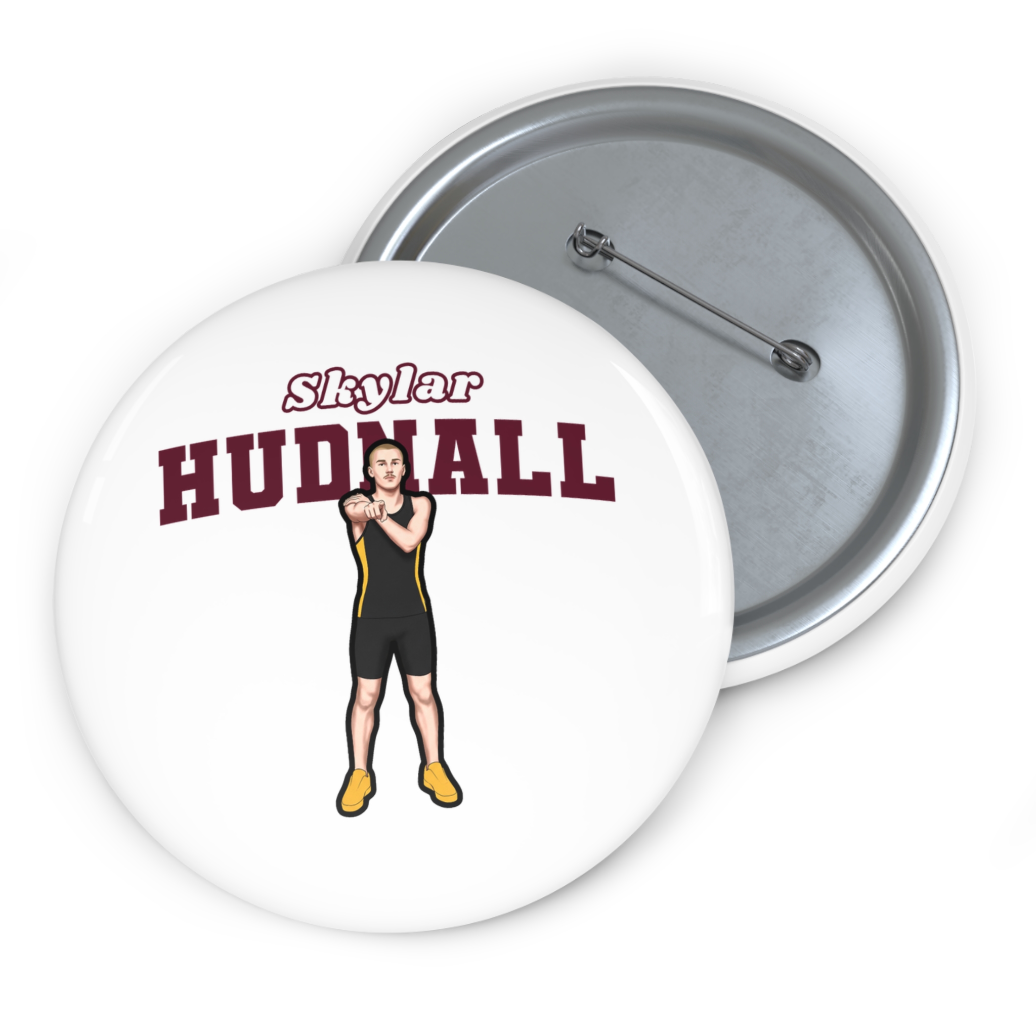 Game Day Pin — character_name_arch in Classic