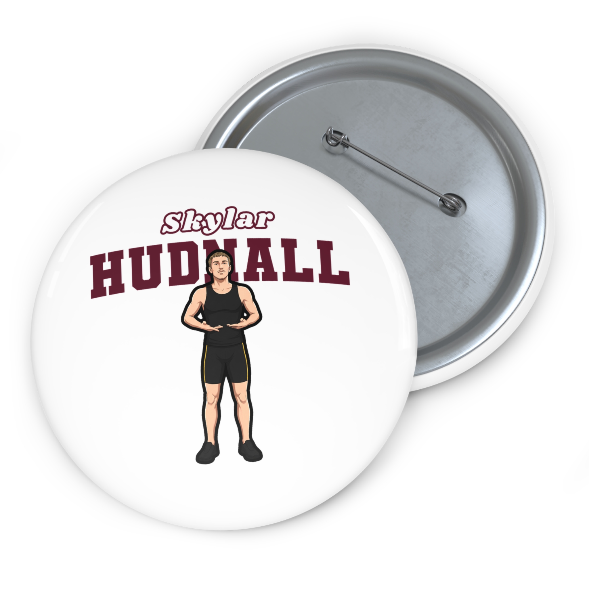 Game Day Pin — character_name_arch in Classic