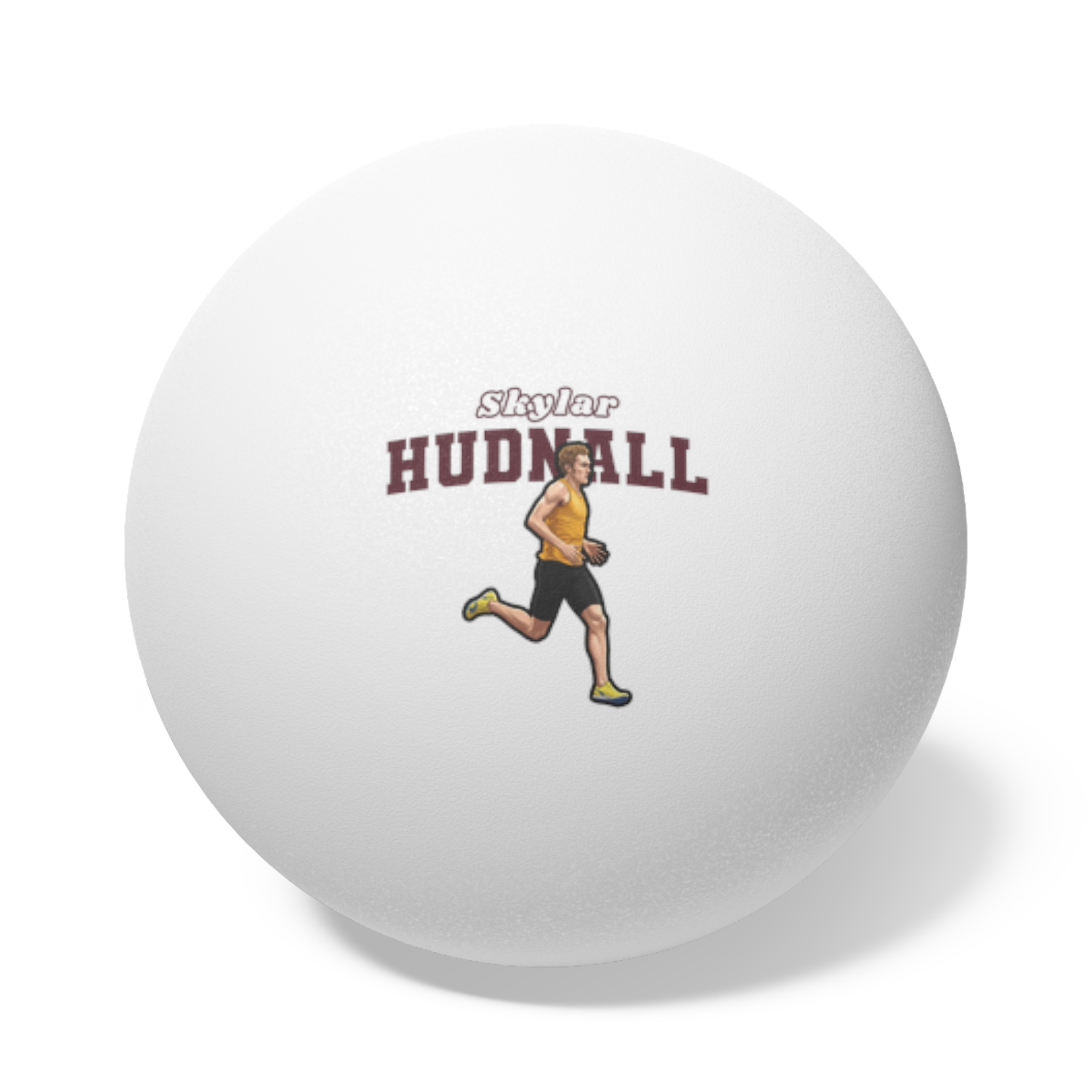 Ping Pong Balls, 6 pcs — character_name_arch in White