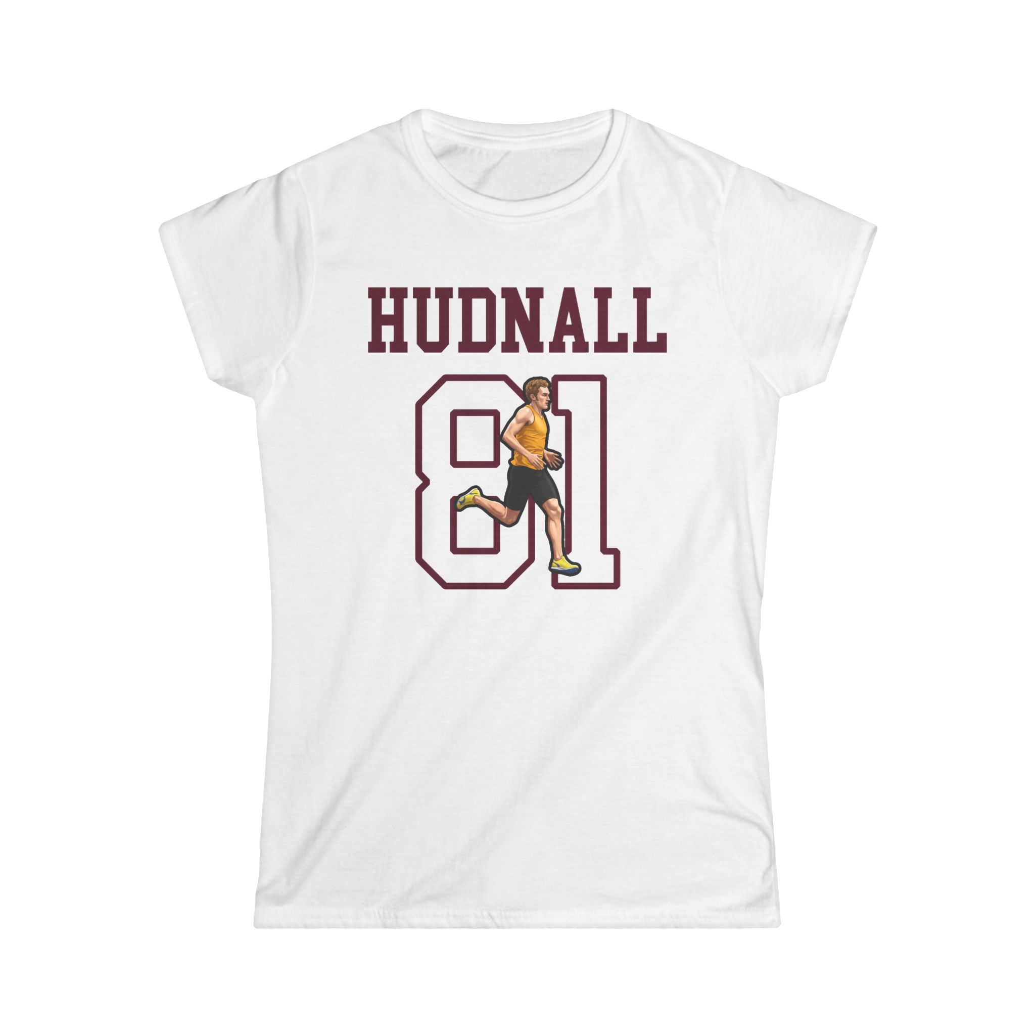 Women's Softstyle Tee — character_shirsey in White