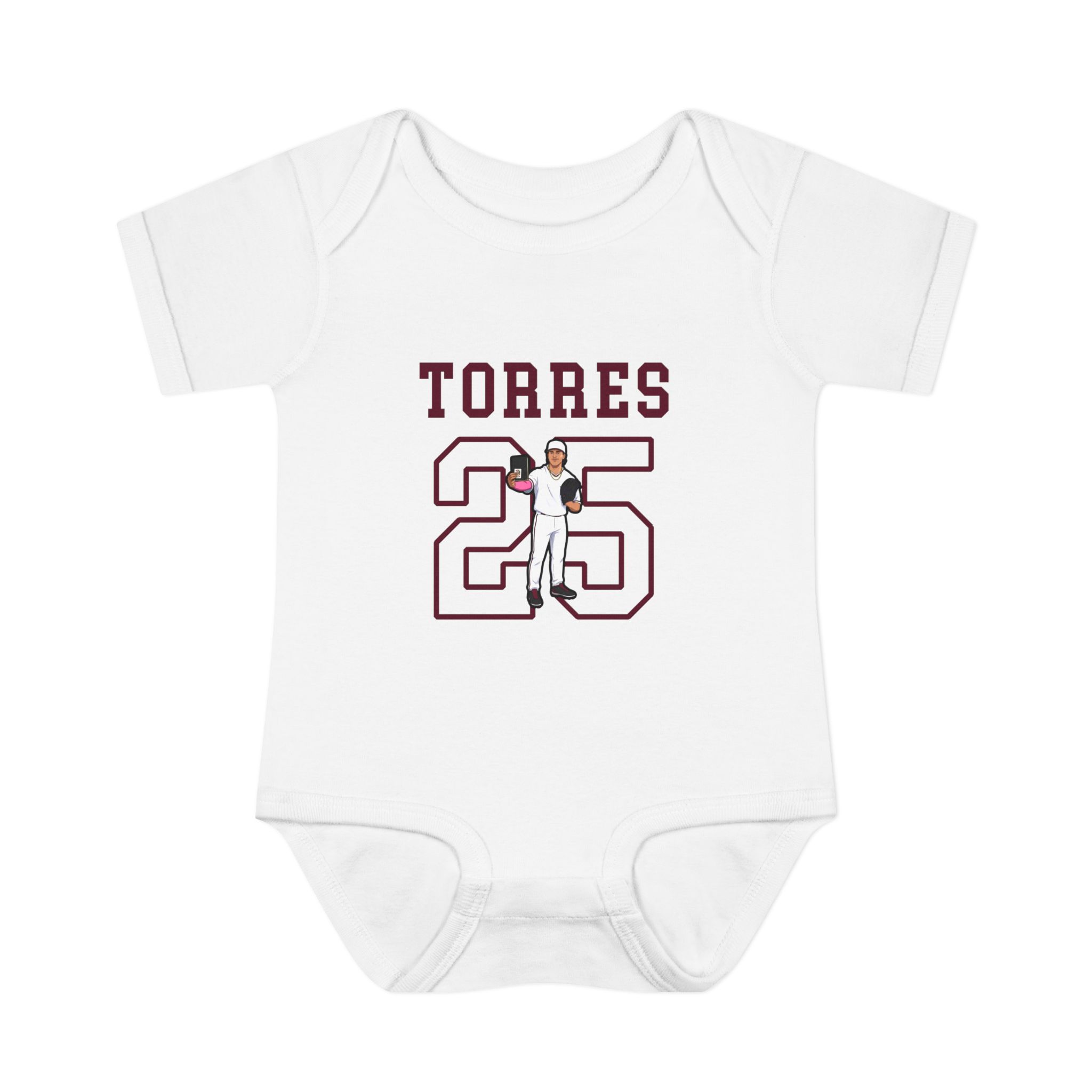 Baby Onesie — character_shirsey in White