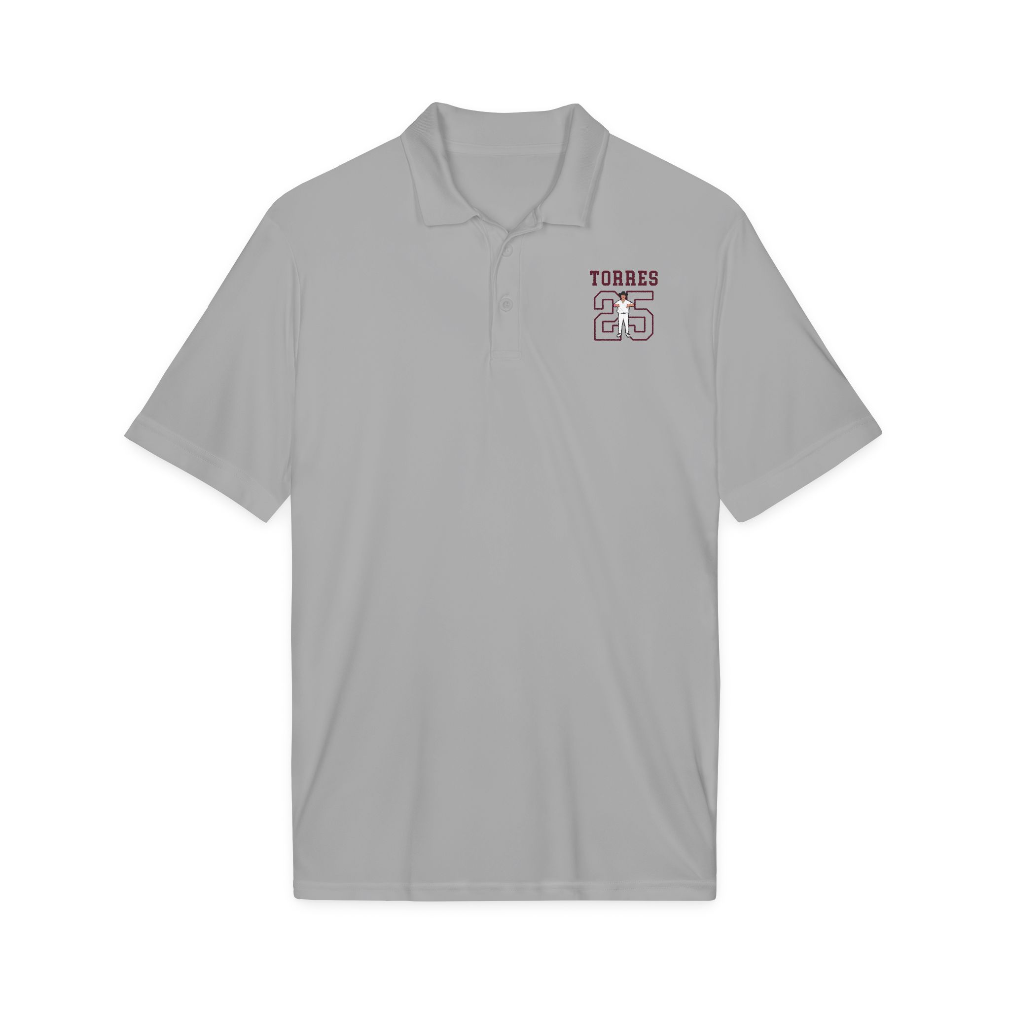 Polo — character_shirsey in Silver
