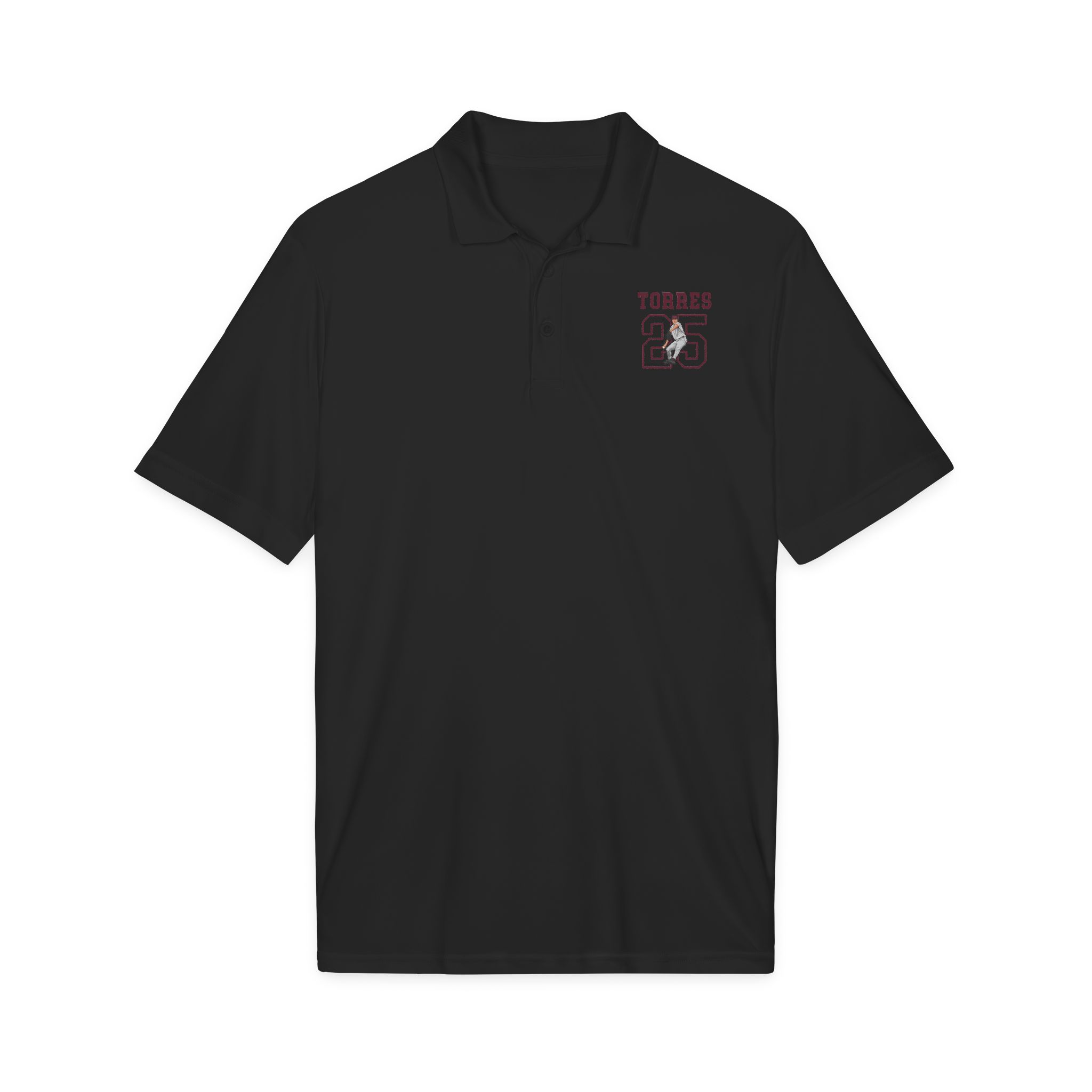 Polo — character_shirsey in Black