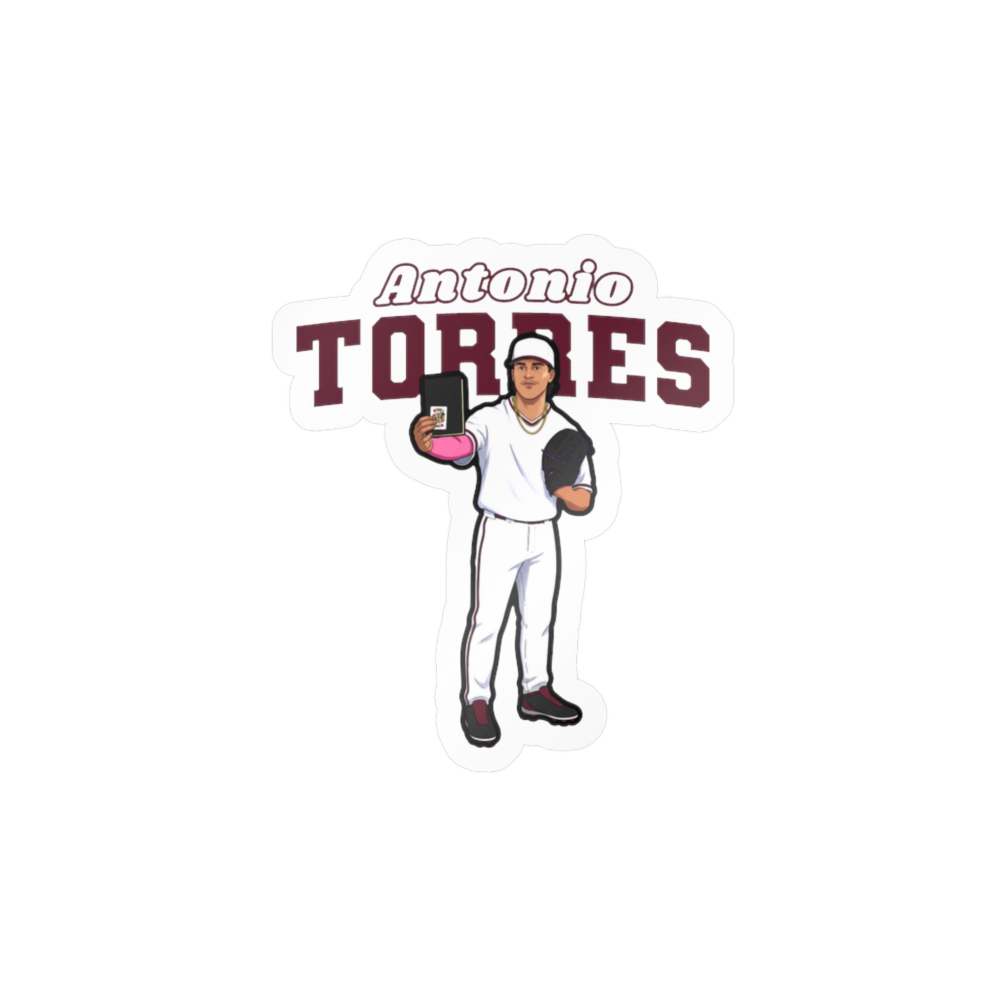 Vinyl Sticker — character_name_arch in Classic