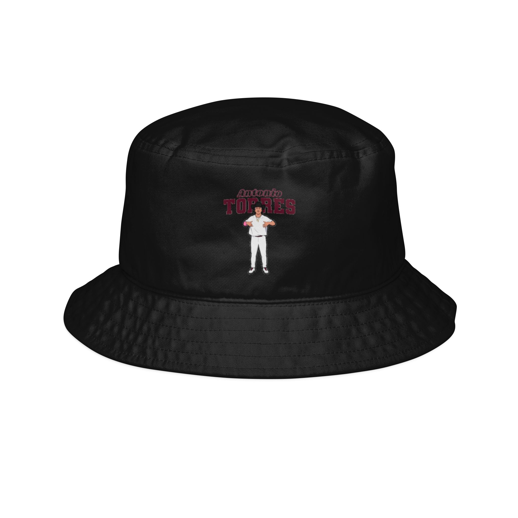Bucket Hat — character_name_arch in Black
