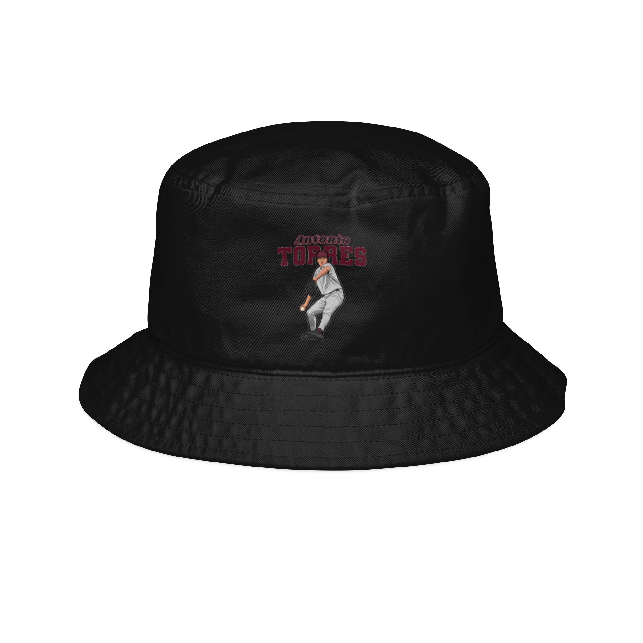 Bucket Hat — character_name_arch in Black