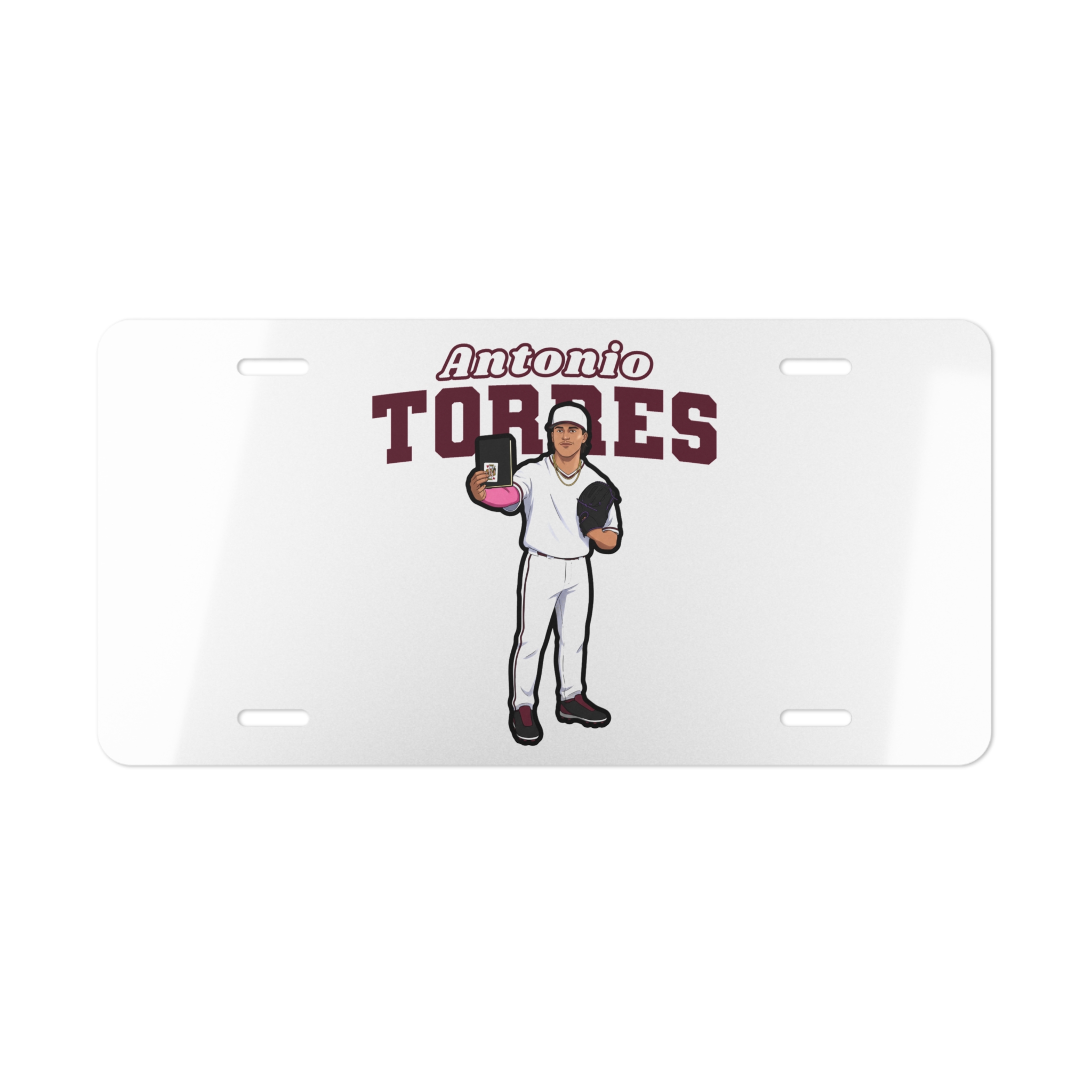 License Plate — character_name_arch in Classic