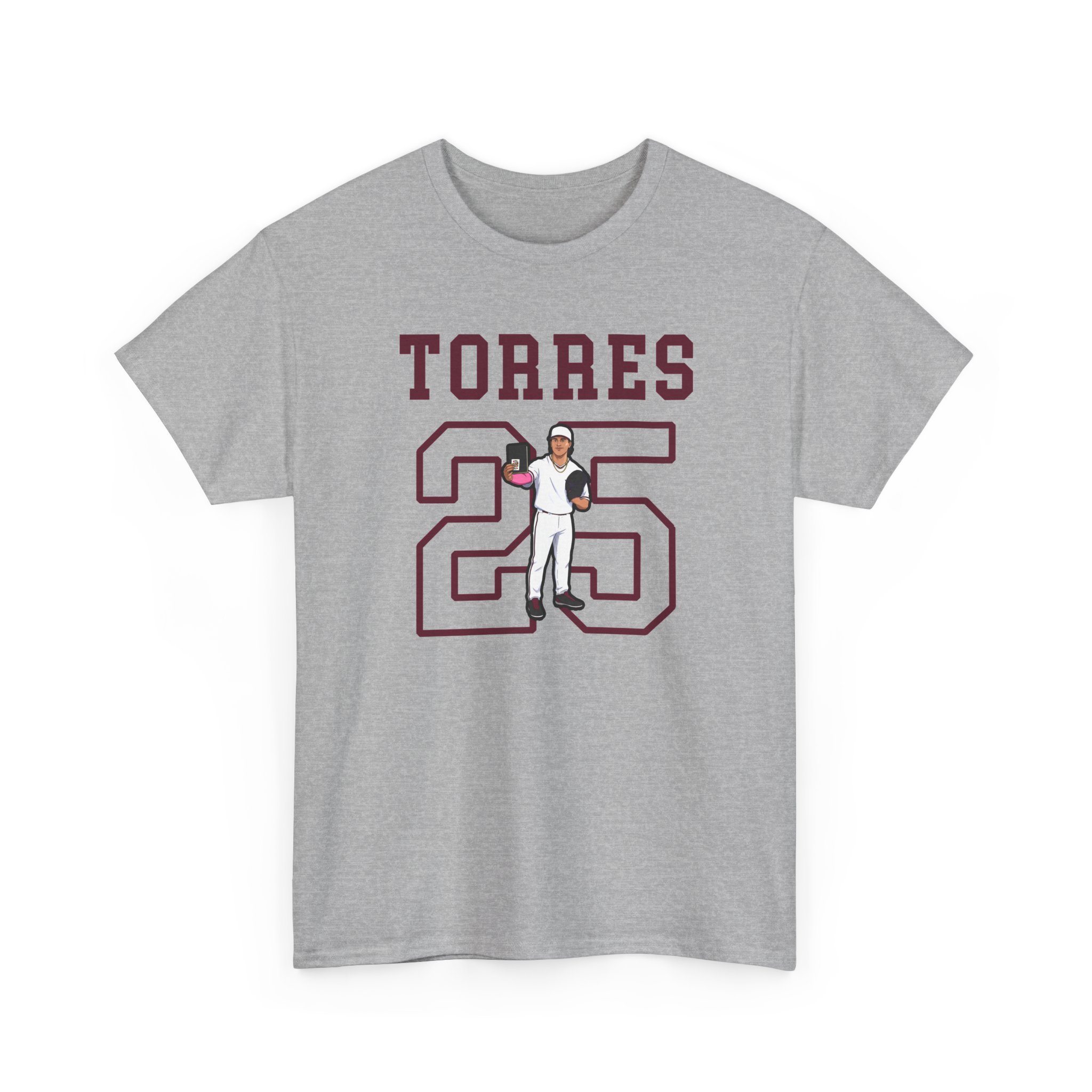 Tee — character_shirsey in Grey