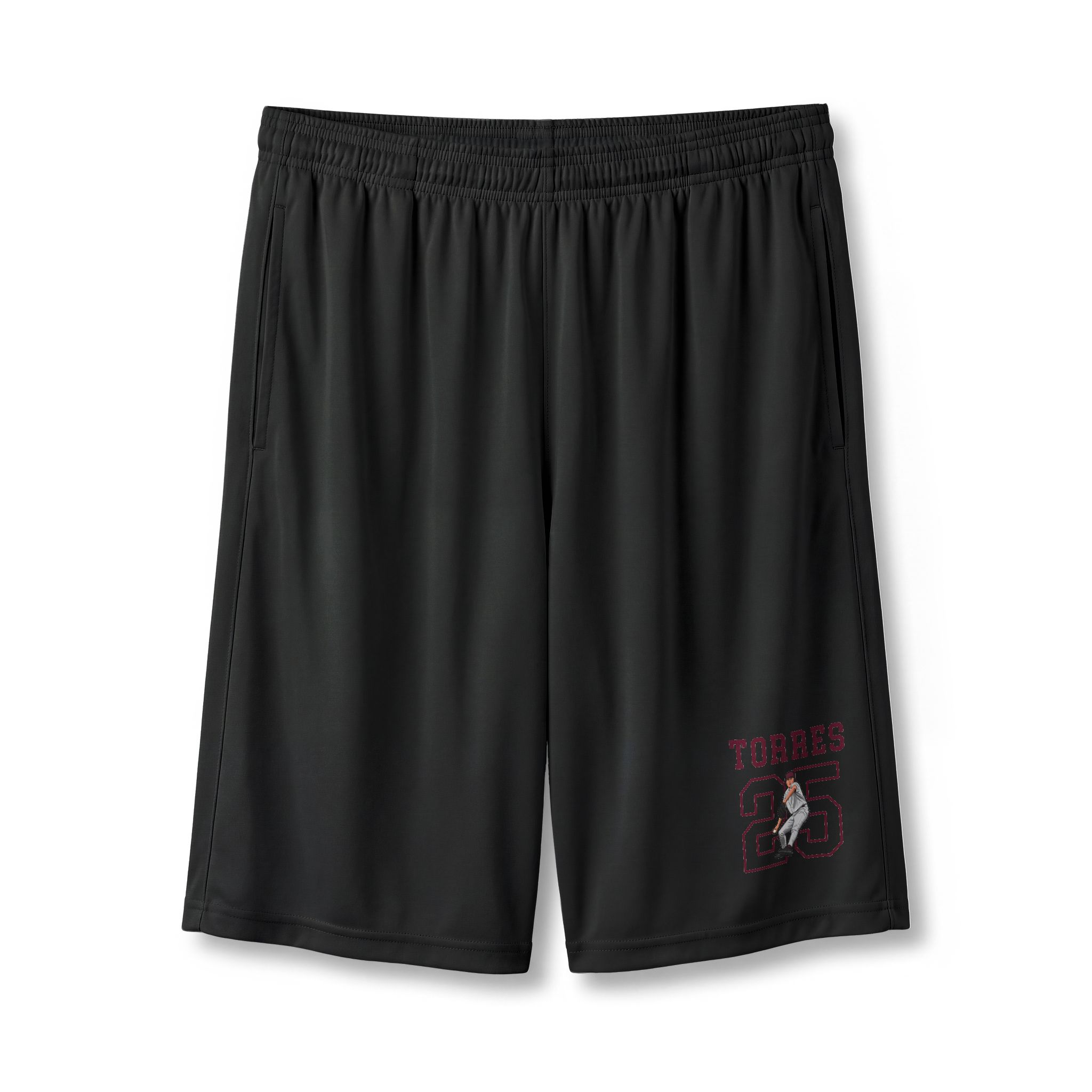 Shorts — character_shirsey in Black