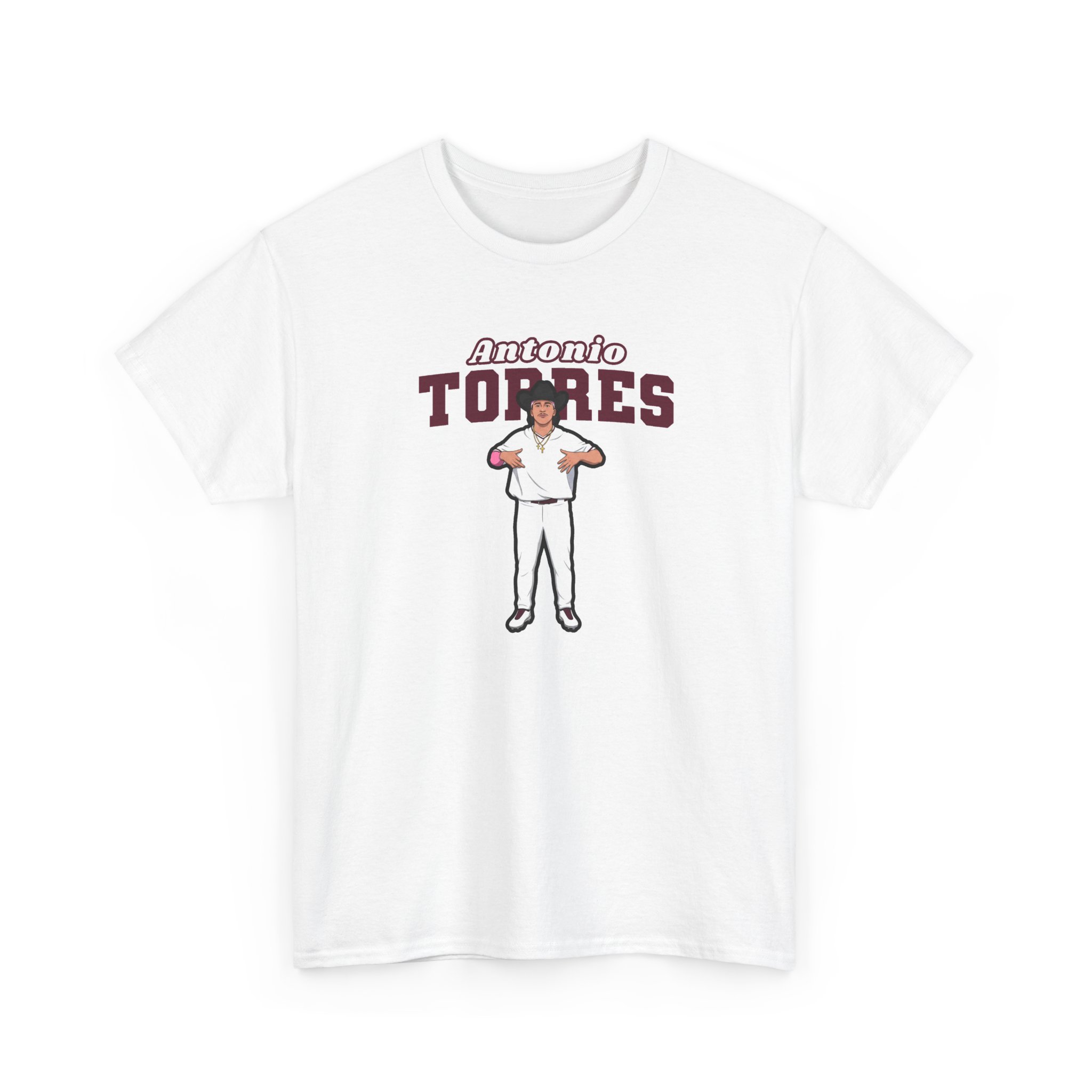 Tee — character_name_arch in White