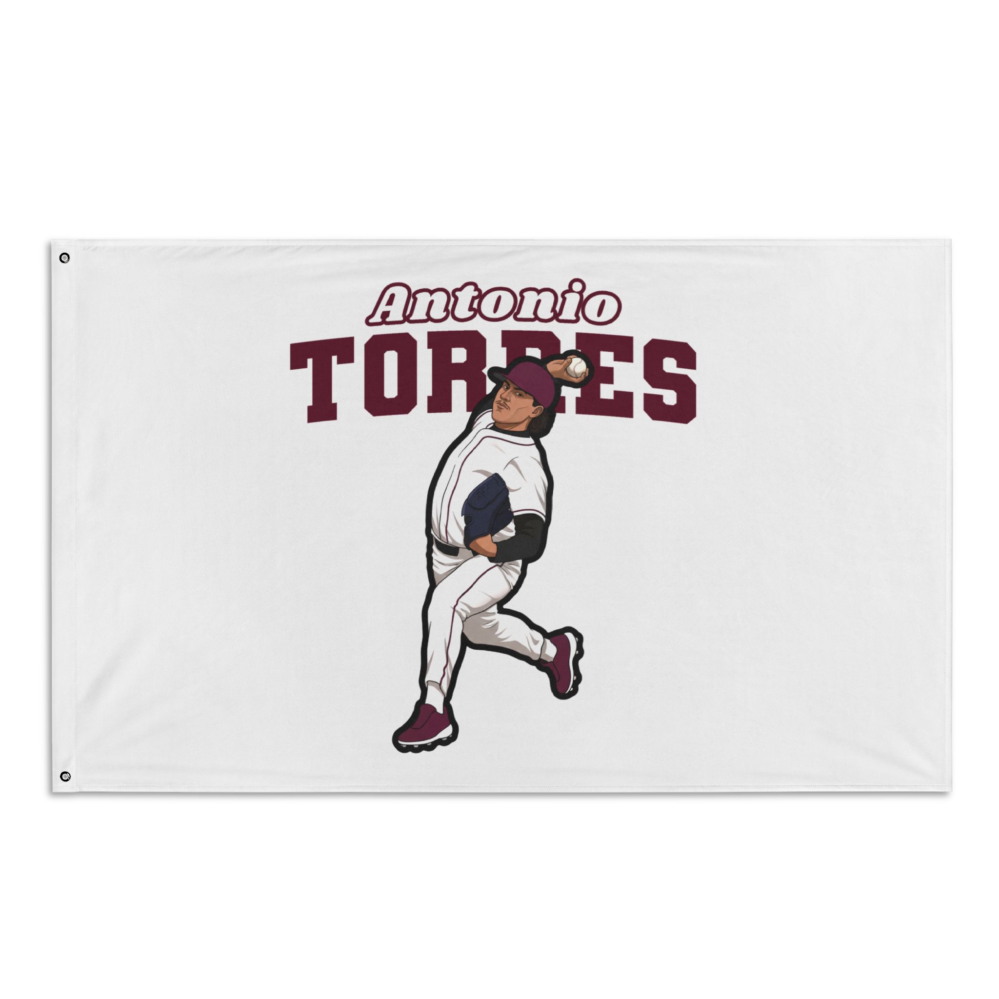 Flag (35 × 56 in) — character_name_arch in Classic