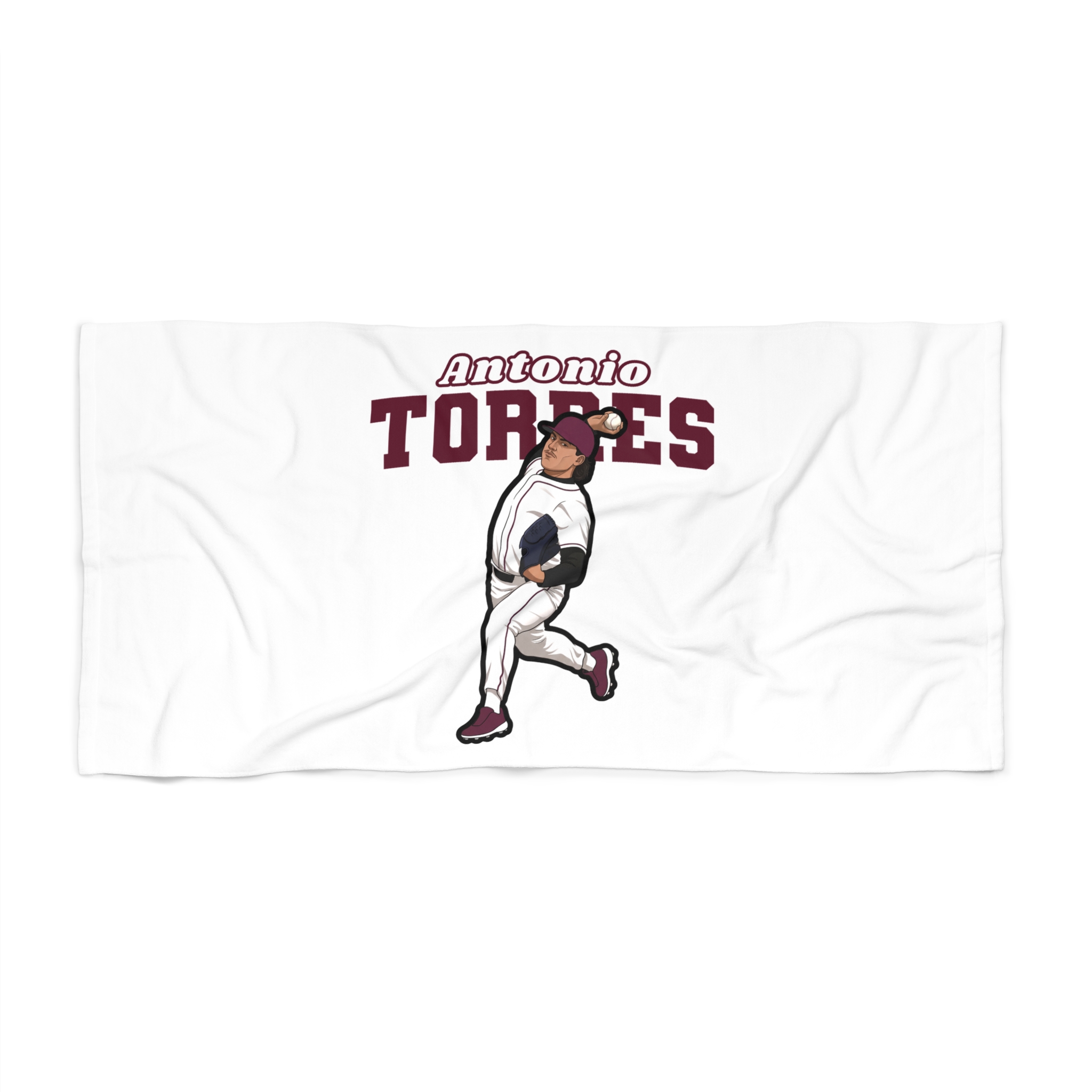 Beach Towel — character_name_arch in Classic