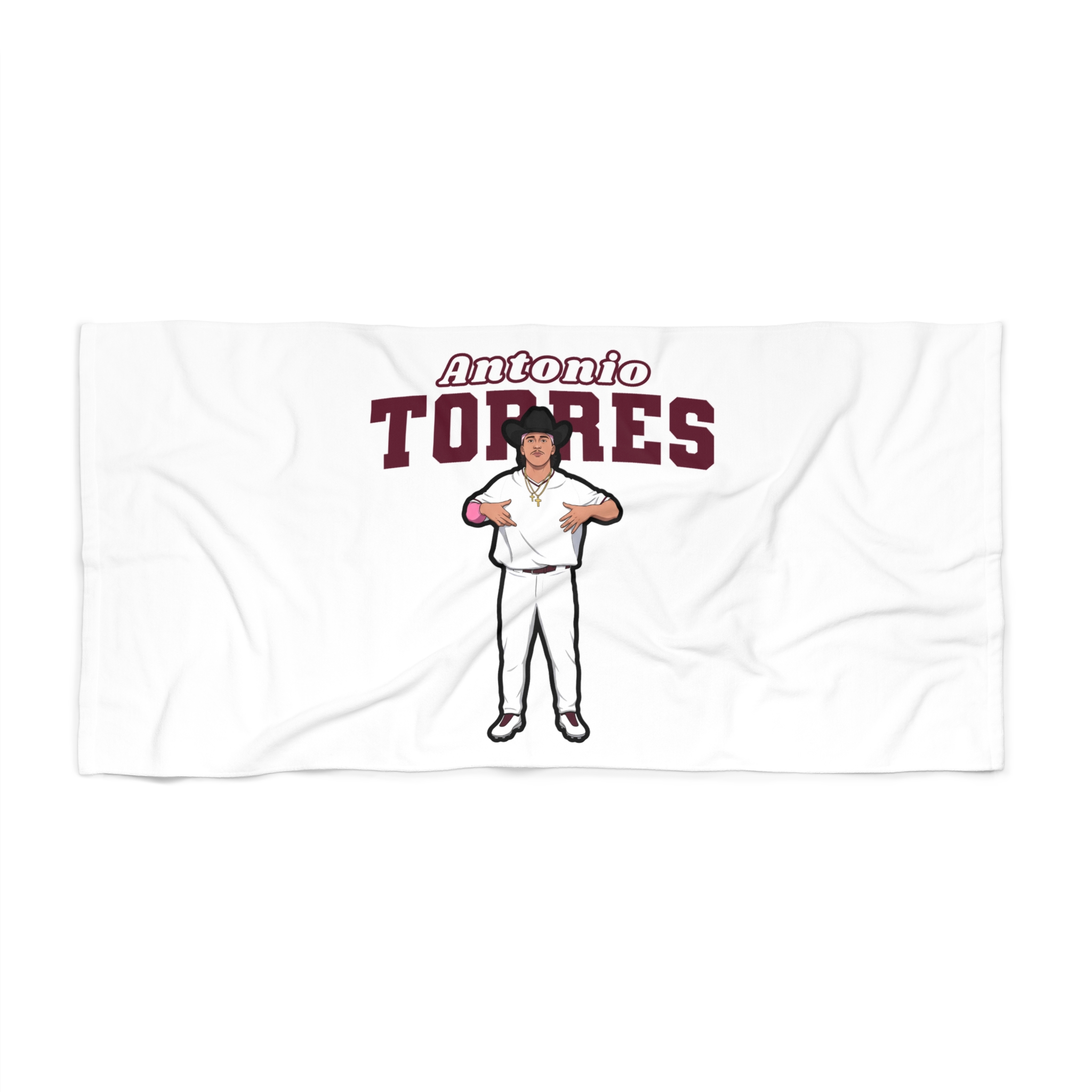 Beach Towel — character_name_arch in Classic