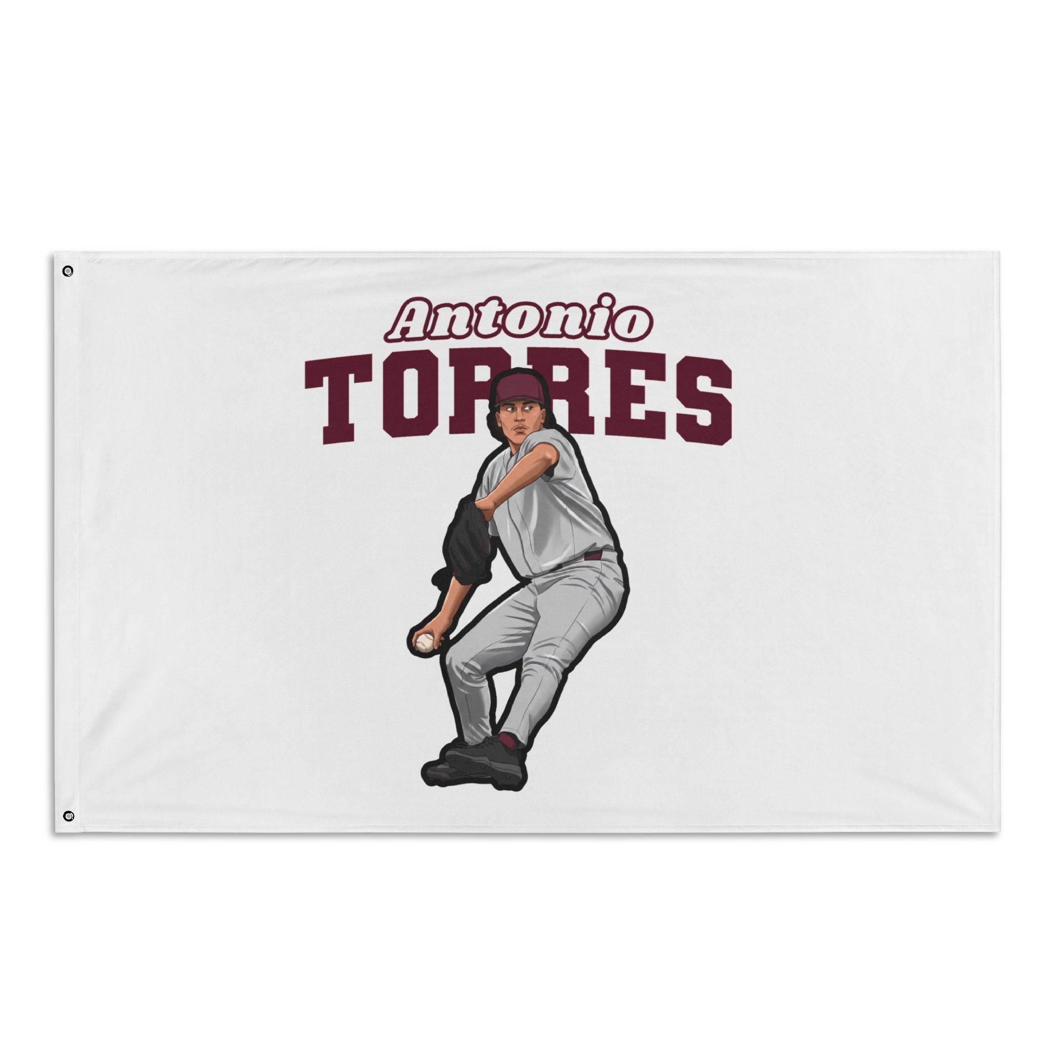 Flag (35 × 56 in) — character_name_arch in Classic
