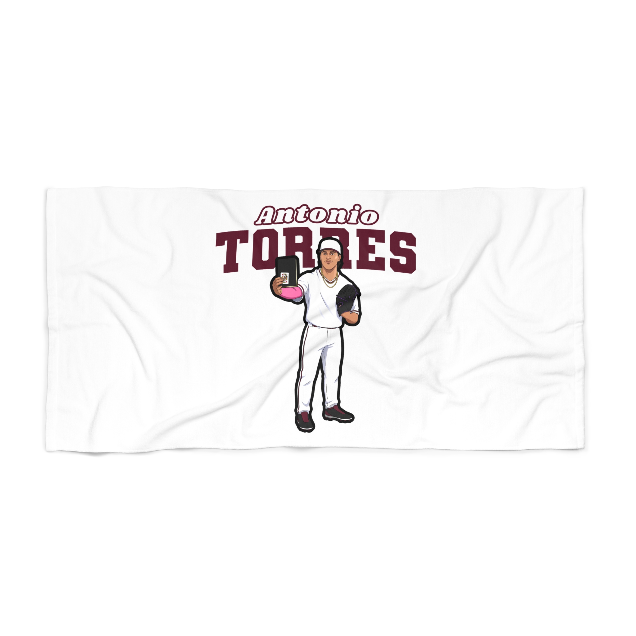 Beach Towel — character_name_arch in Classic