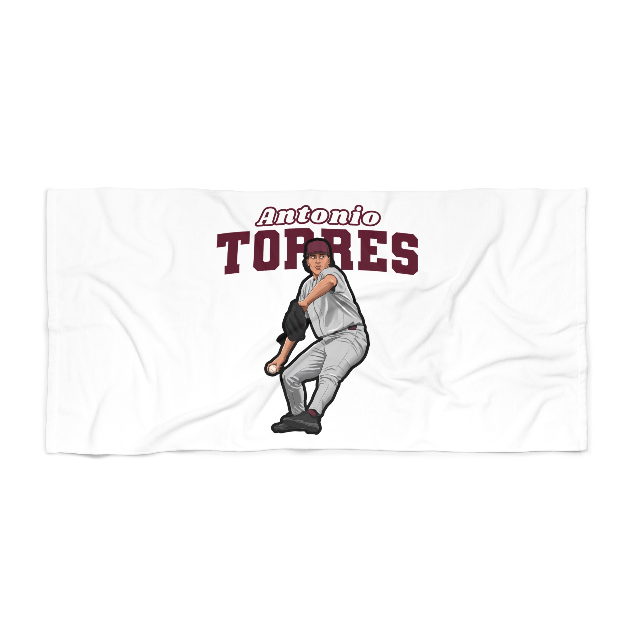 Beach Towel — character_name_arch in Classic