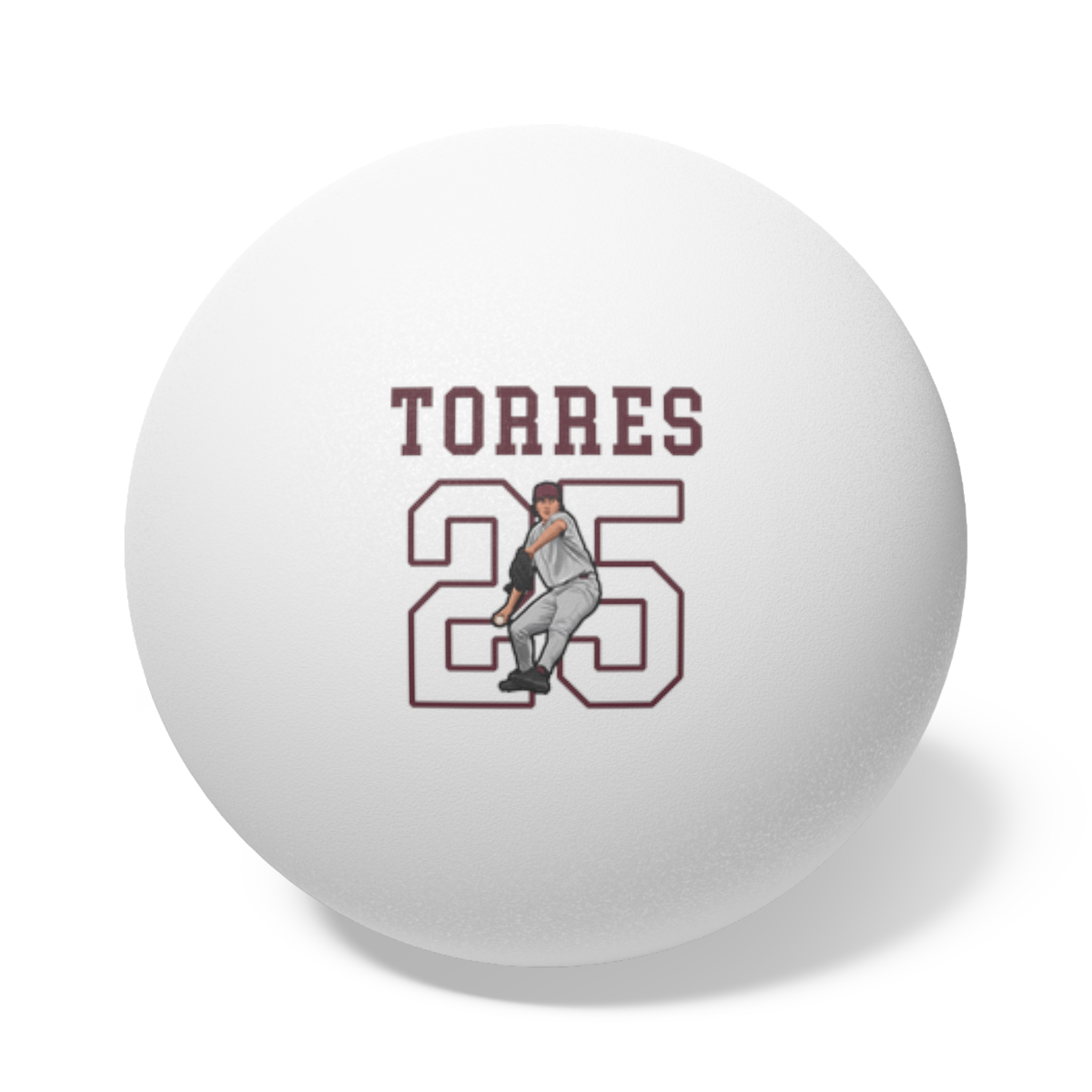 Ping Pong Balls, 6 pcs — character_shirsey in White