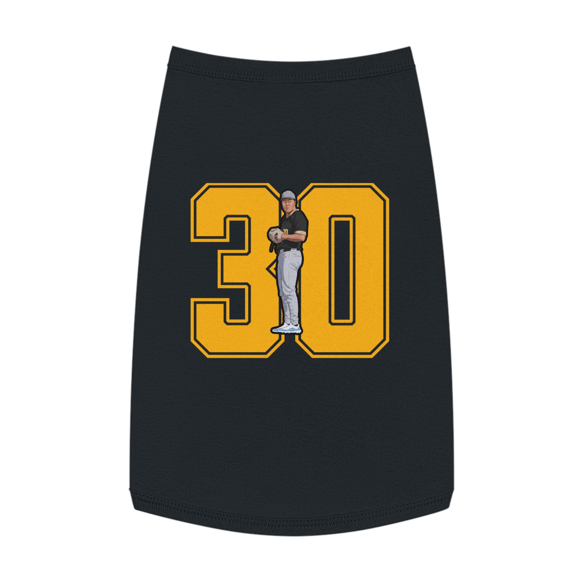 Pet Tank Top — character_number in White