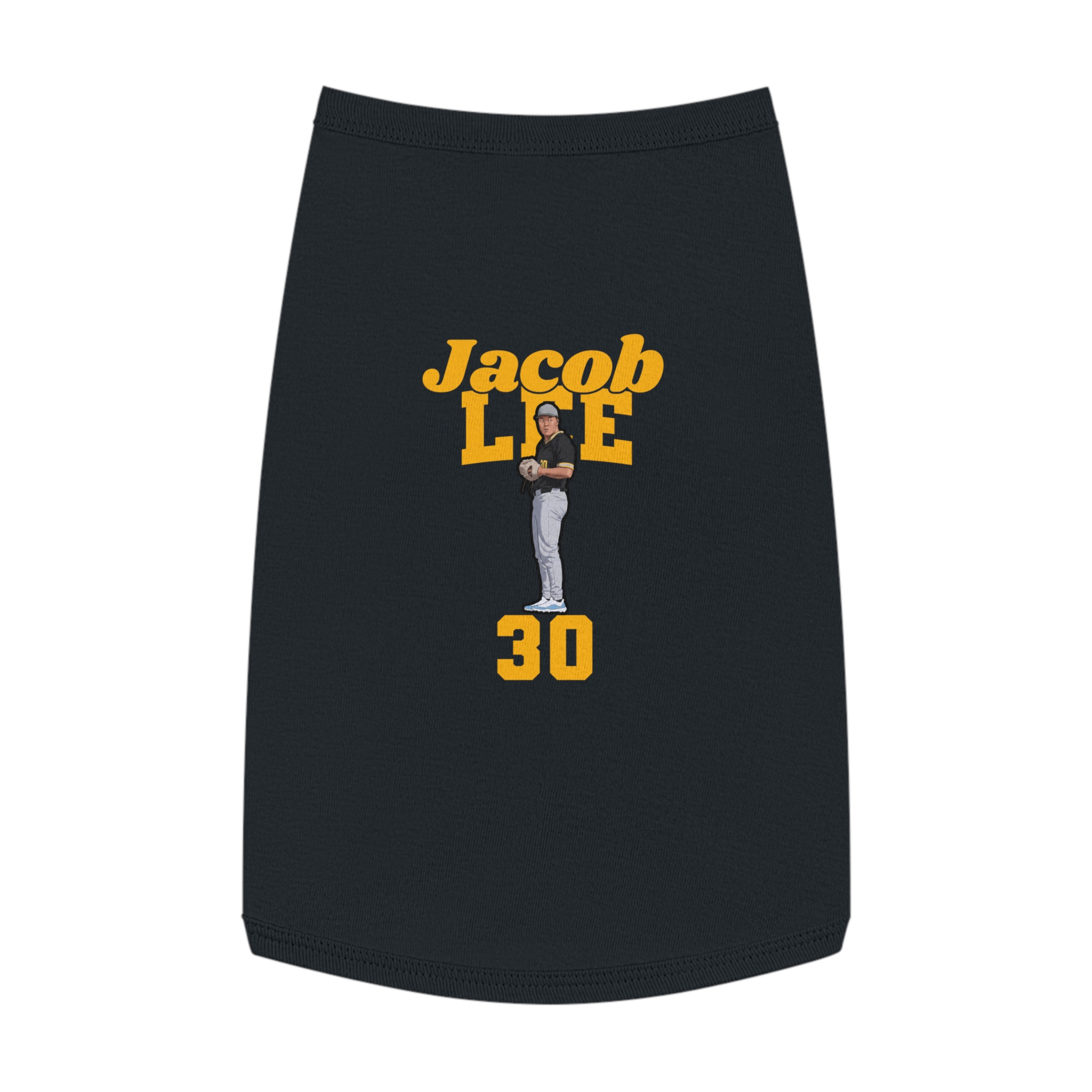 Pet Tank Top — character_signature_arch in Black