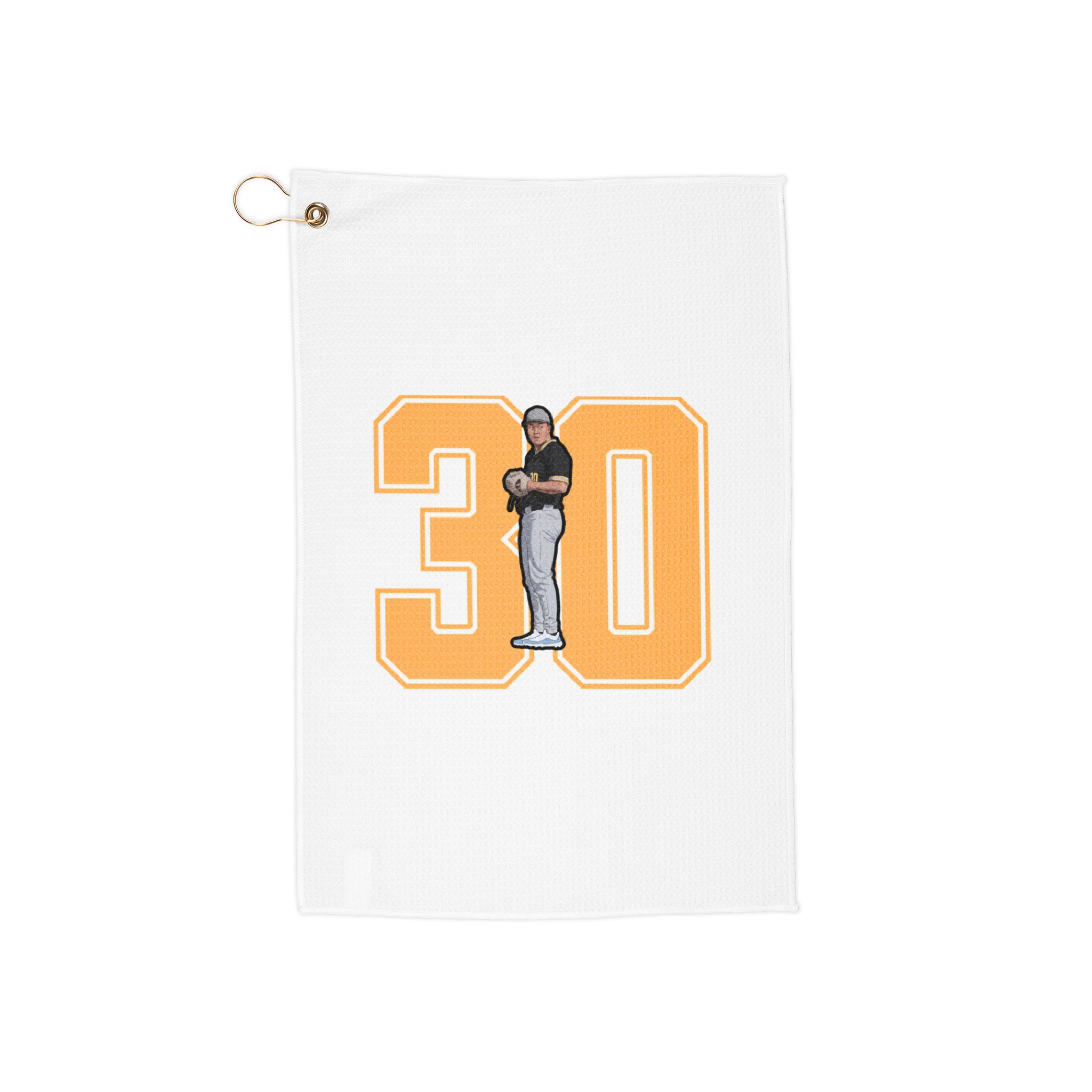Golf Towel — character_number in Classic