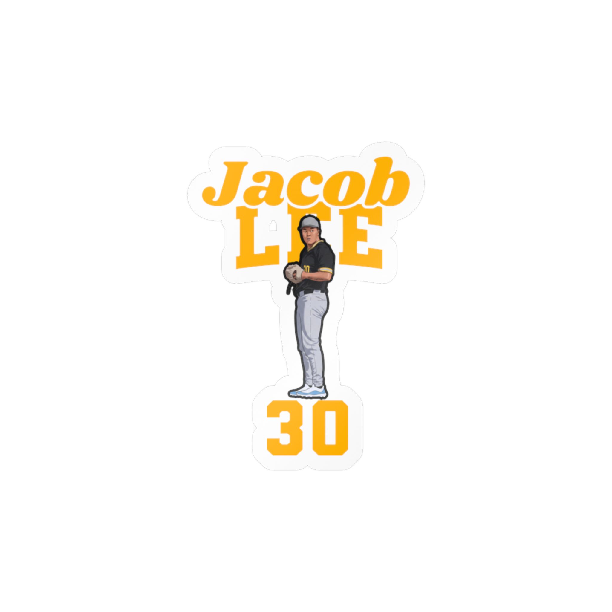 Vinyl Sticker — character_signature_arch in Classic