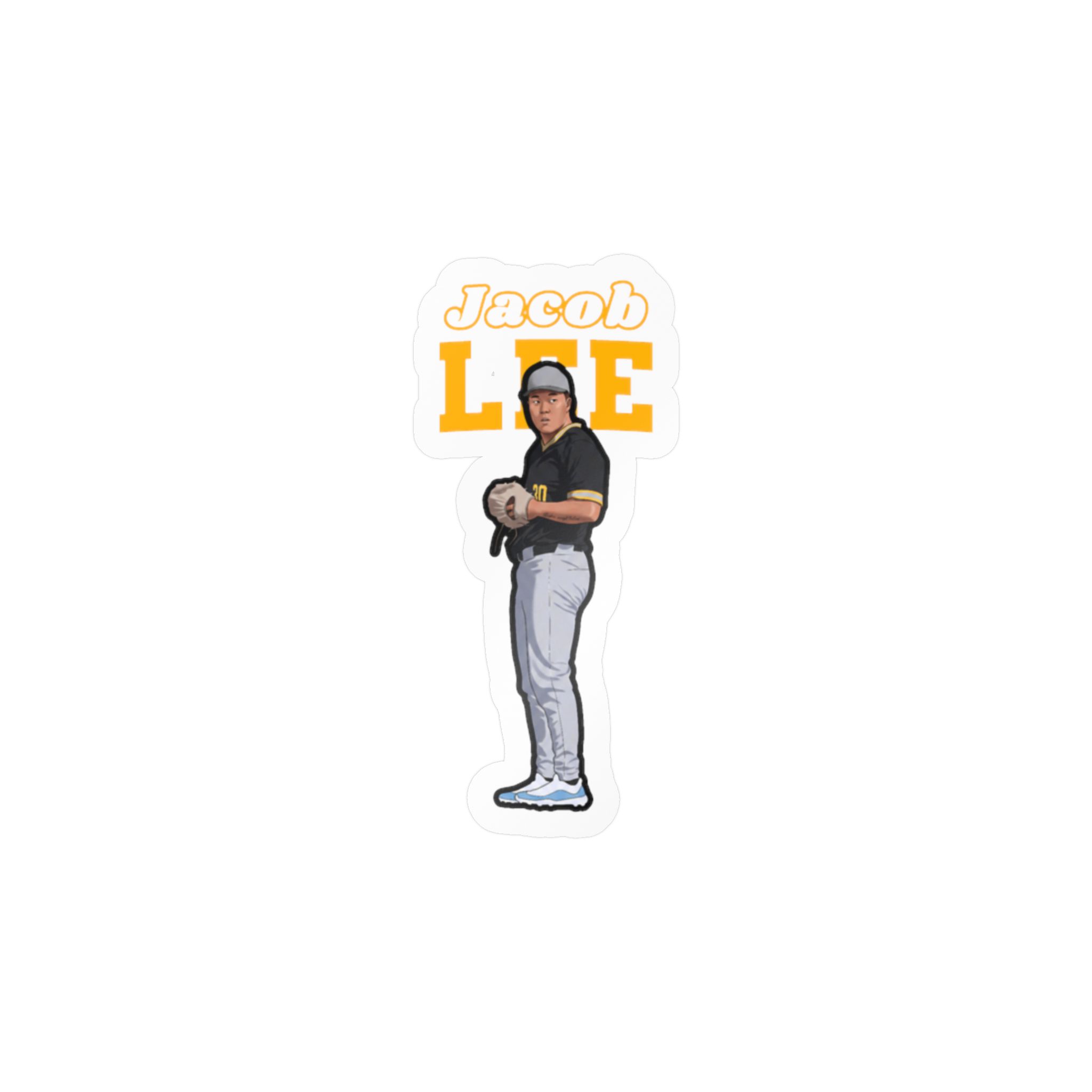 Vinyl Sticker — character_name_arch in Classic