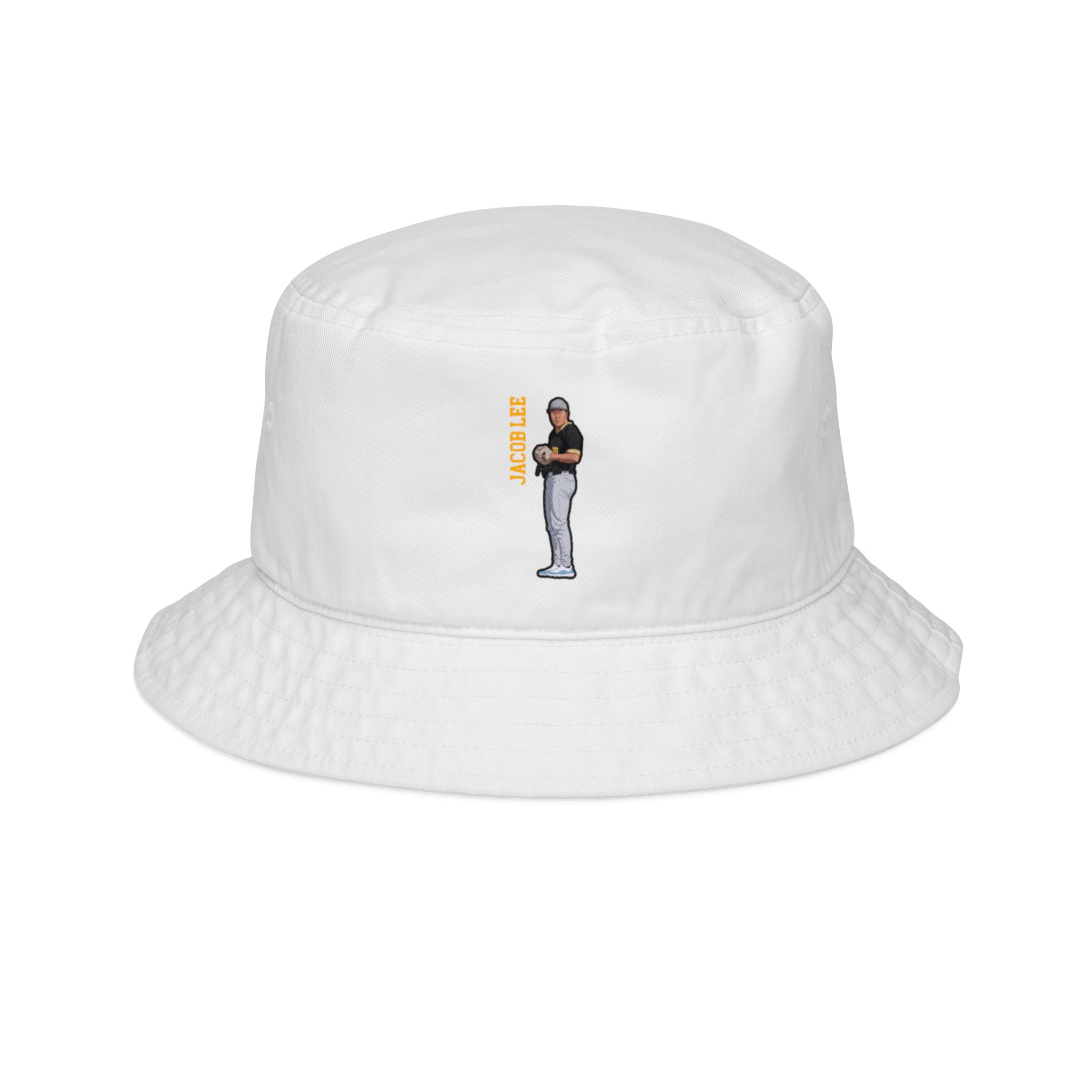 Bucket Hat — character_name_vertical in White