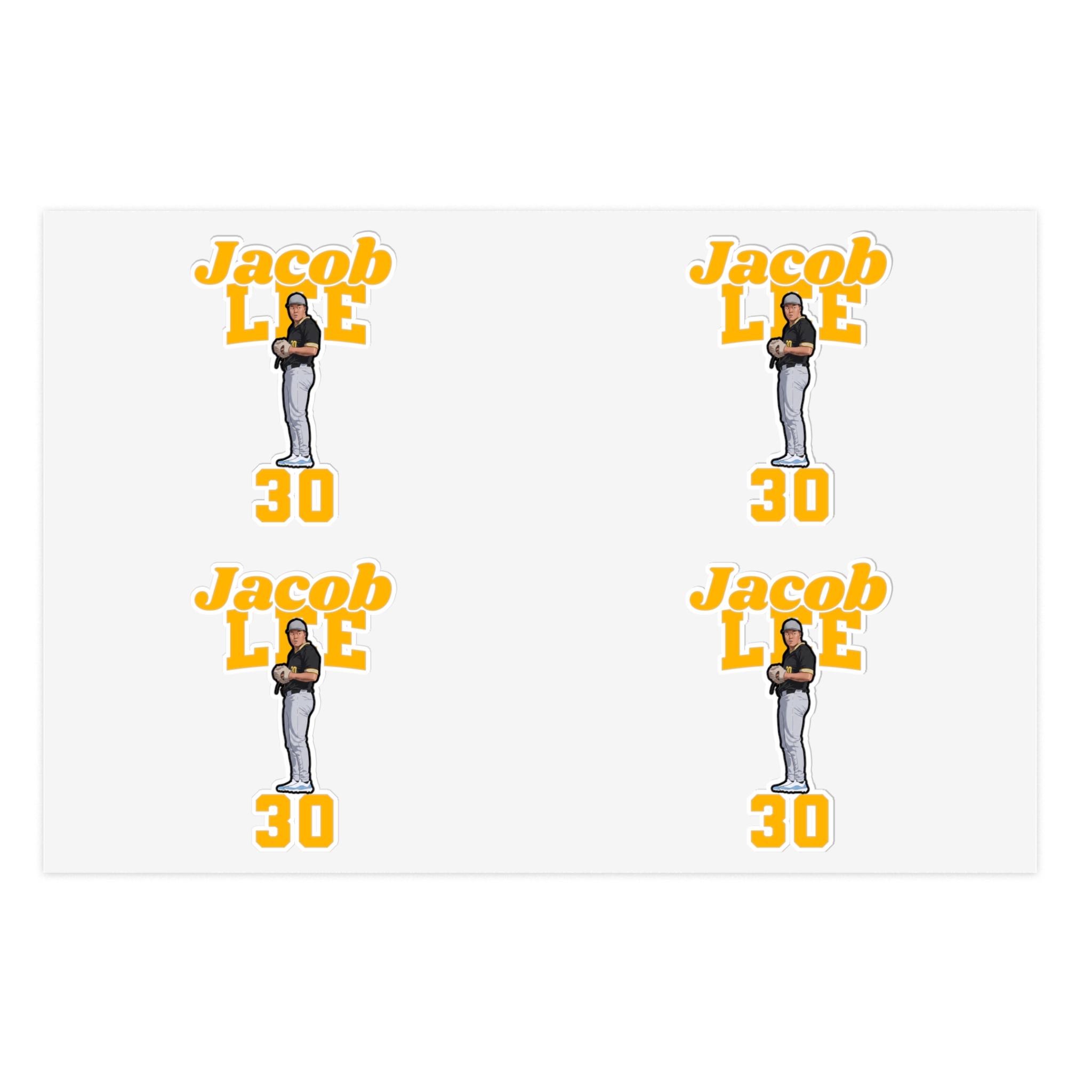 Sticker Sheet — character_signature_arch in Classic
