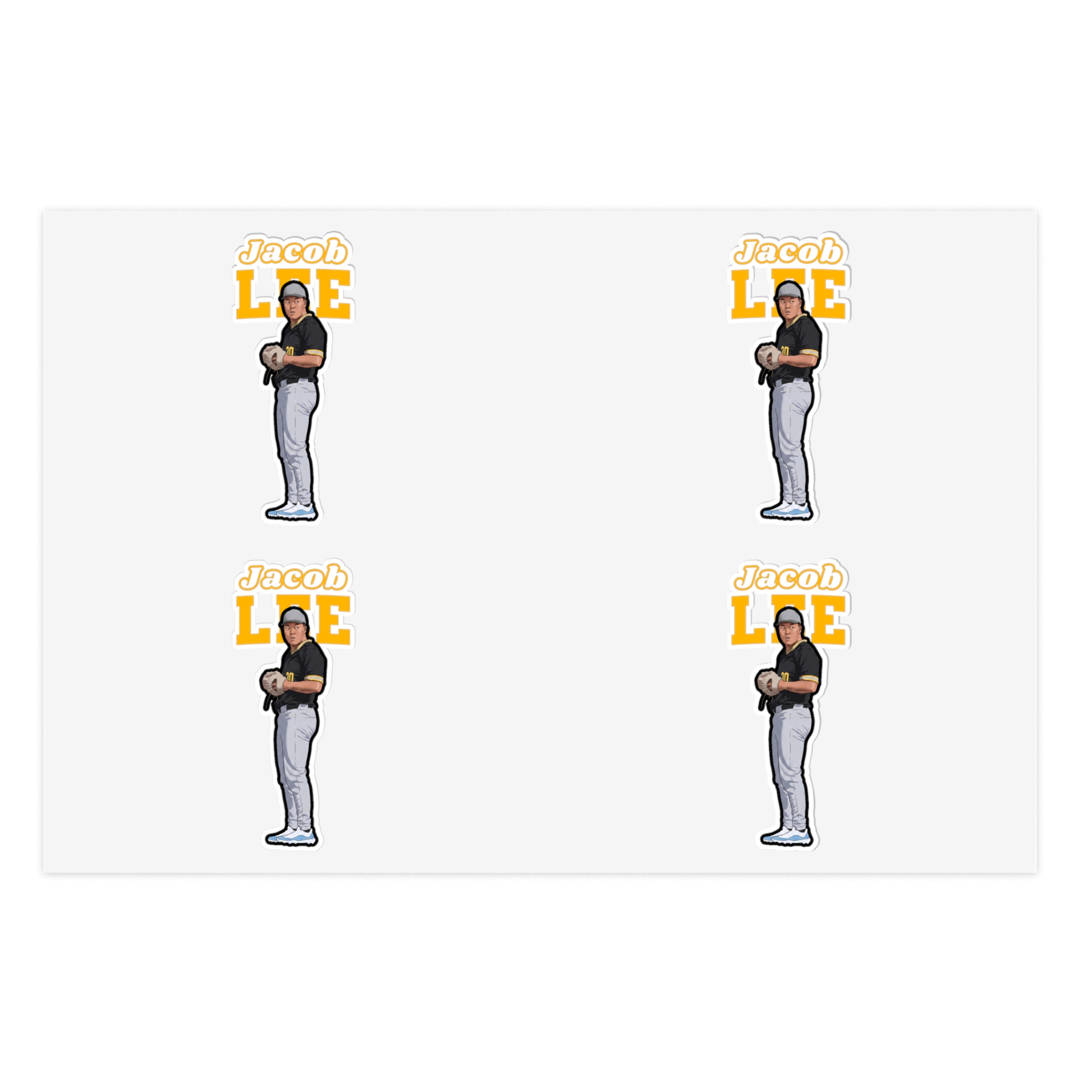 Sticker Sheet — character_name_arch in Classic