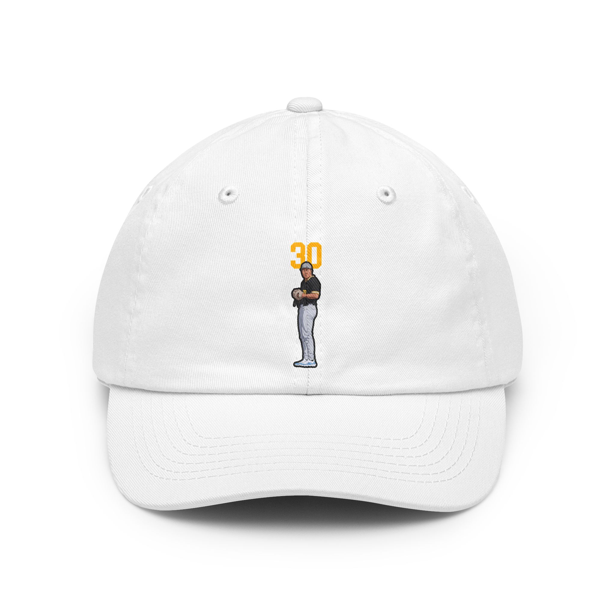 Classic Cap — character_number_top in White