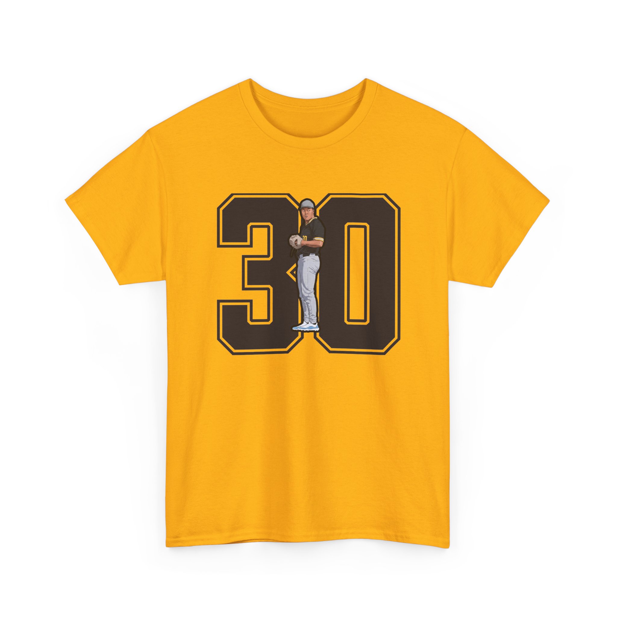 Tee — character_number in Gold