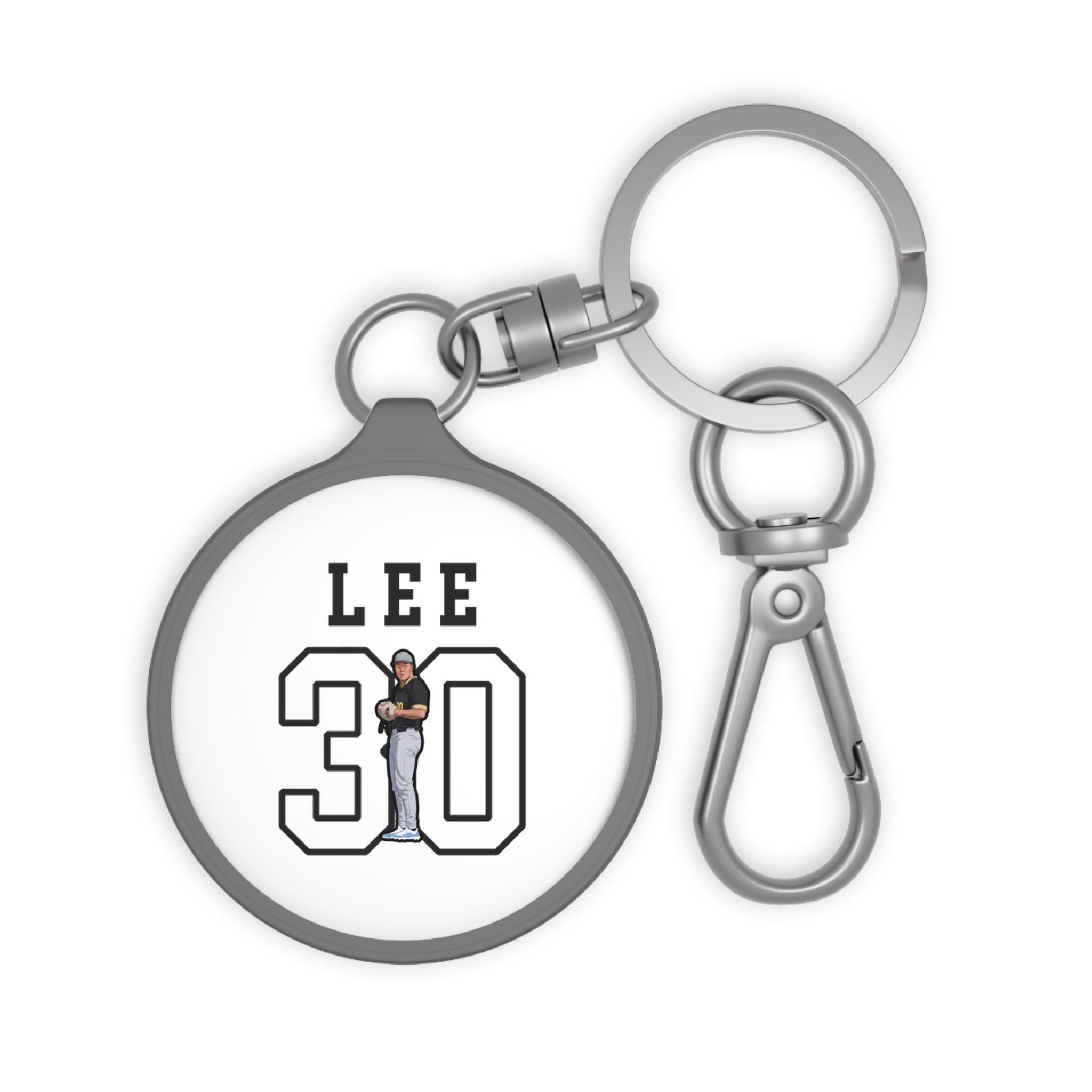 Keychain — character_shirsey in Grey