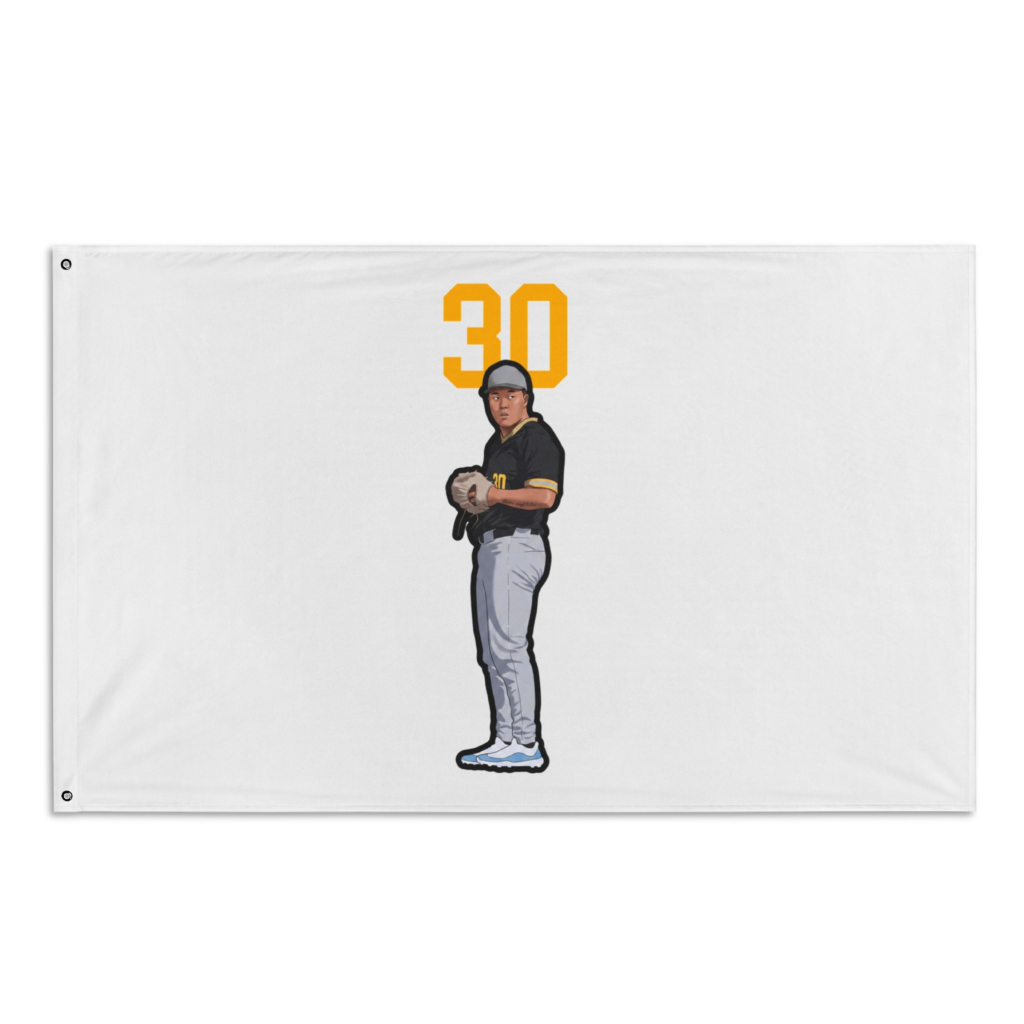 Flag (35 × 56 in) — character_number_top in Classic