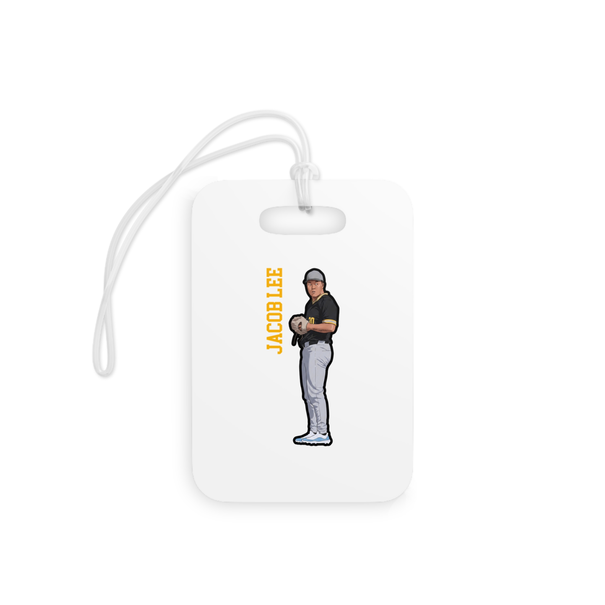 Bag Tag — character_name_vertical in Classic