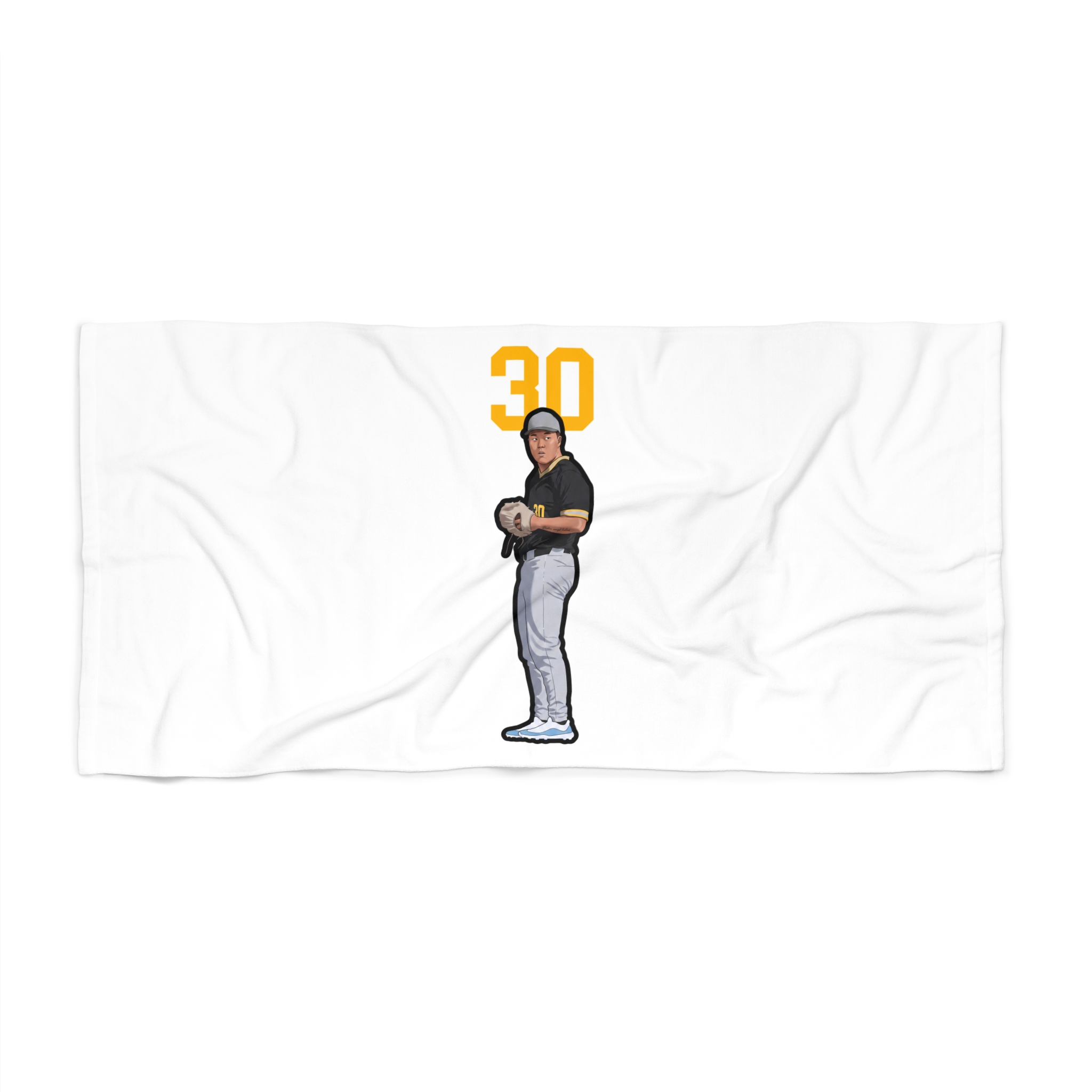 Beach Towel — character_number_top in Classic