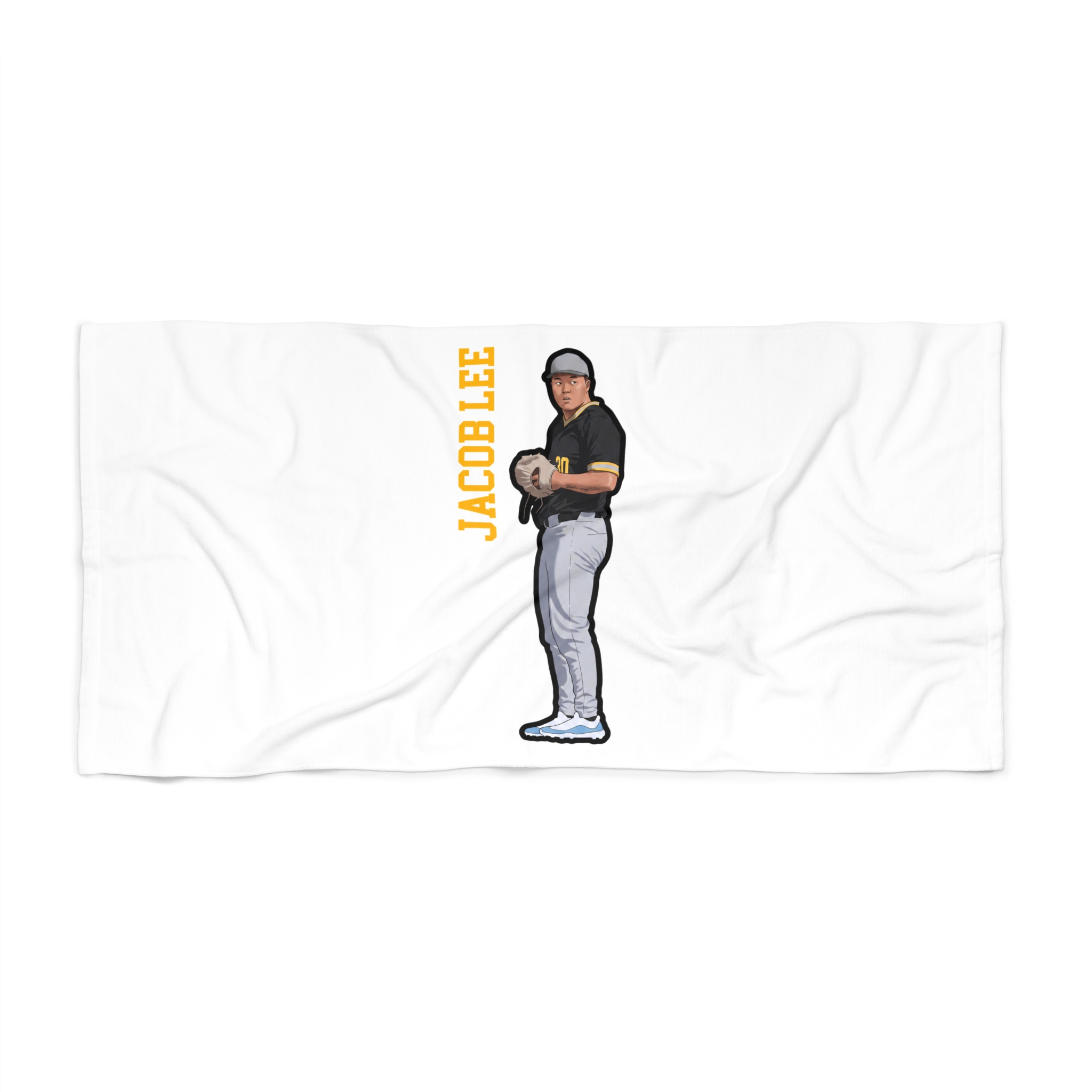 Beach Towel — character_name_vertical in Classic