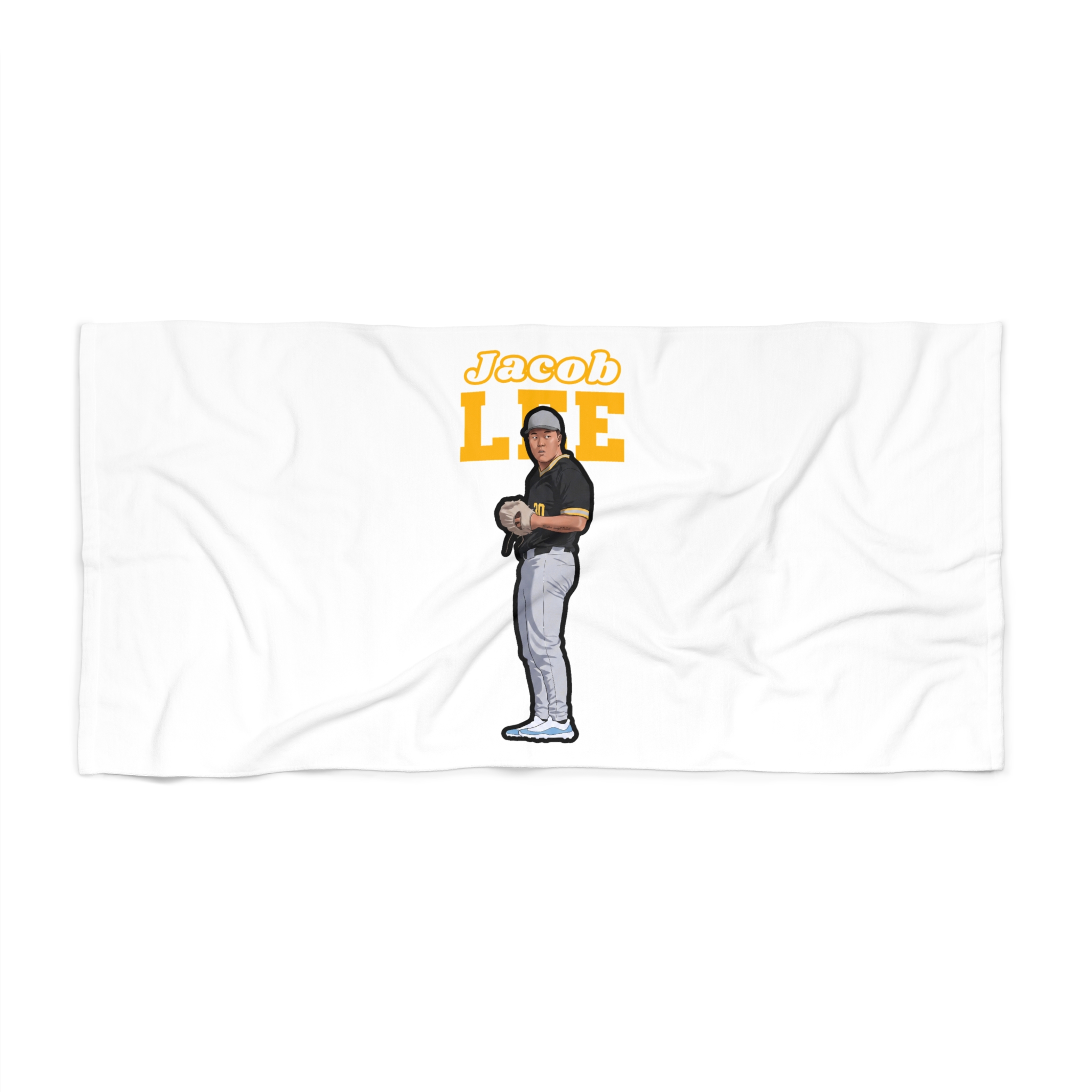 Beach Towel — character_name_arch in Classic