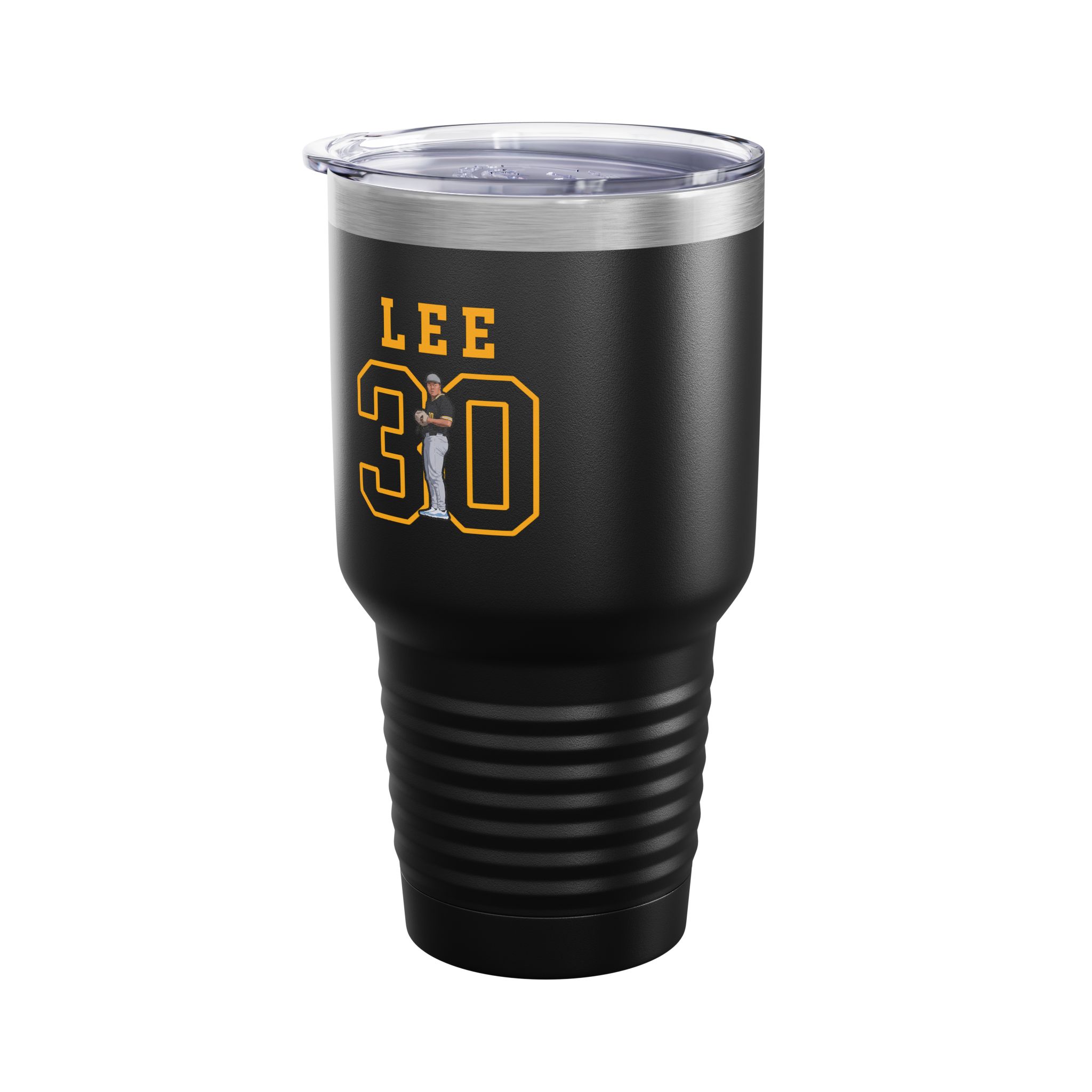 30oz Tumbler — character_shirsey in Black