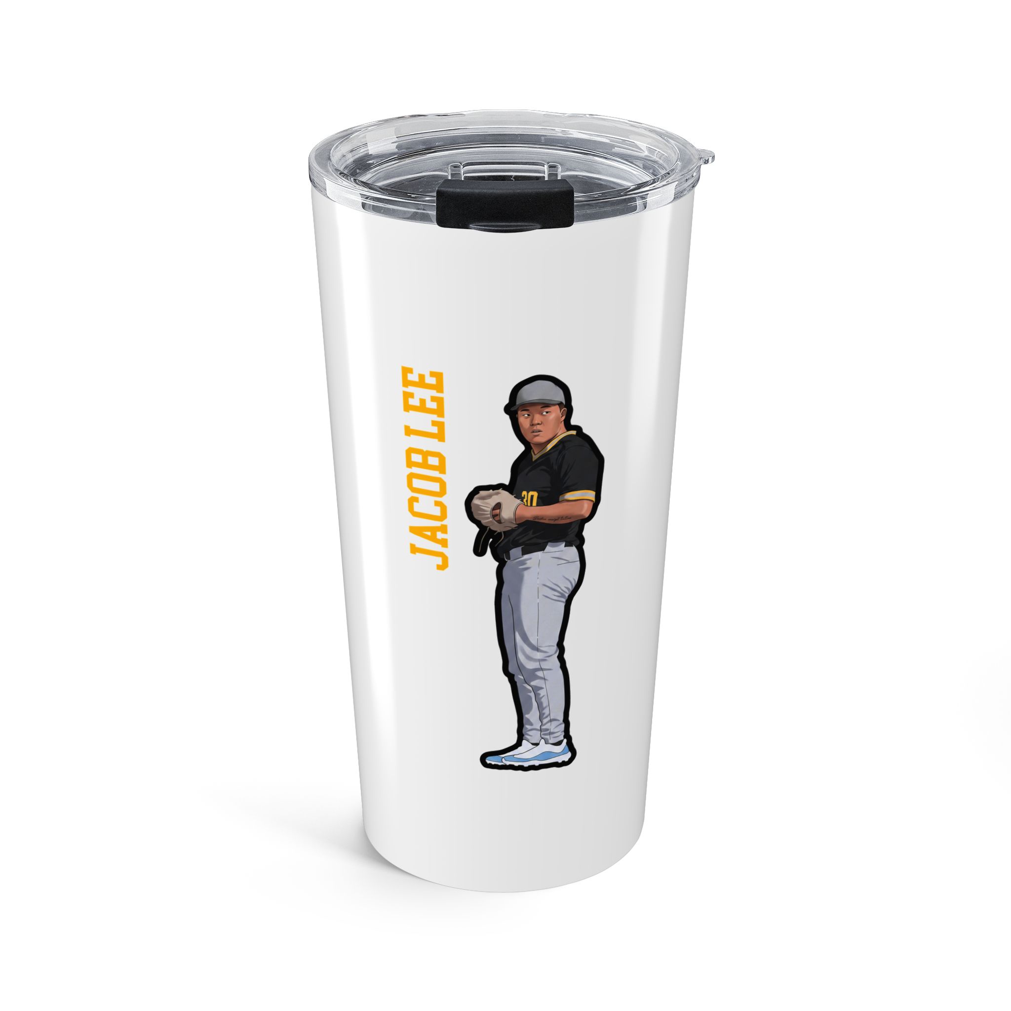 20oz Tumbler — character_name_vertical in Classic