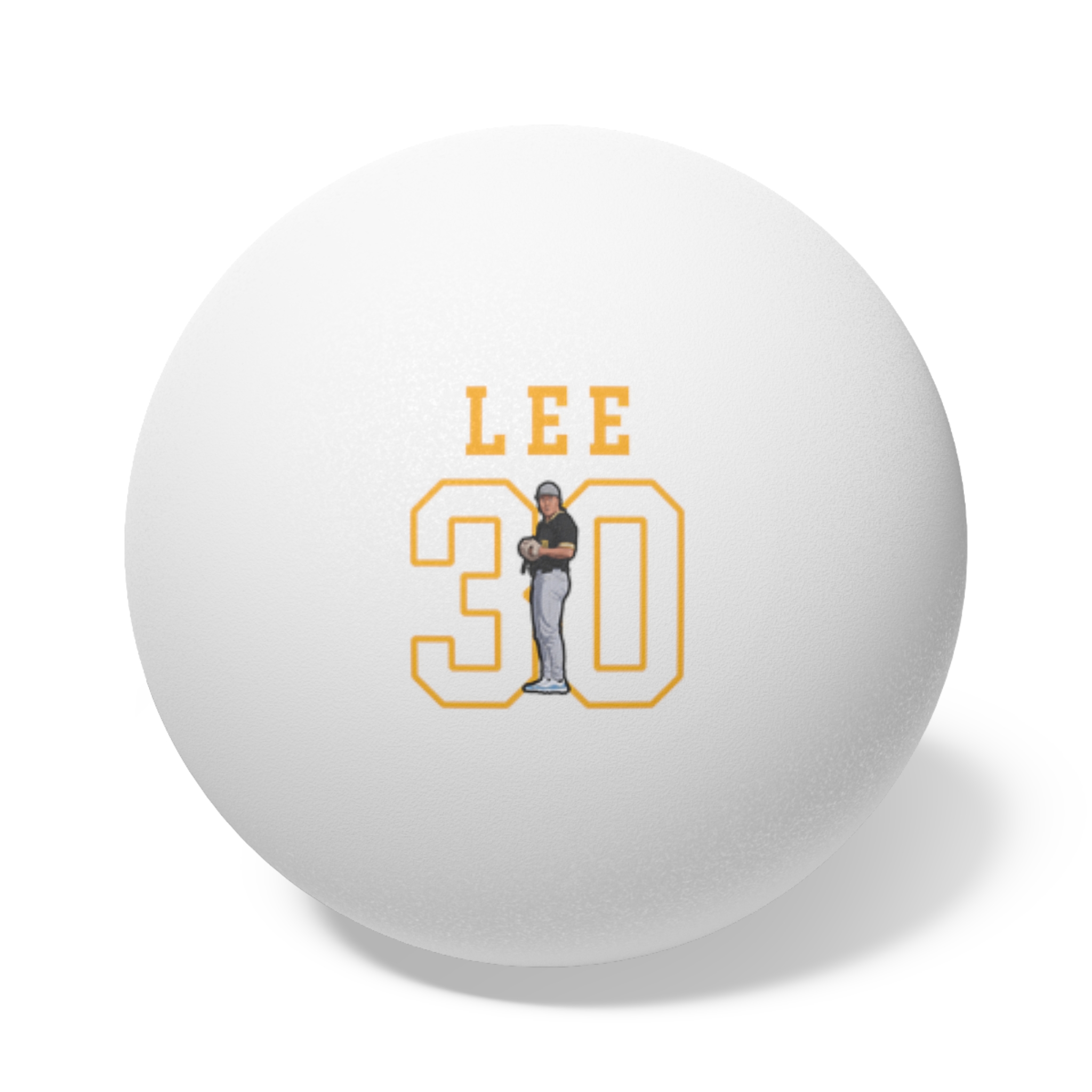 Ping Pong Balls, 6 pcs — character_shirsey in White