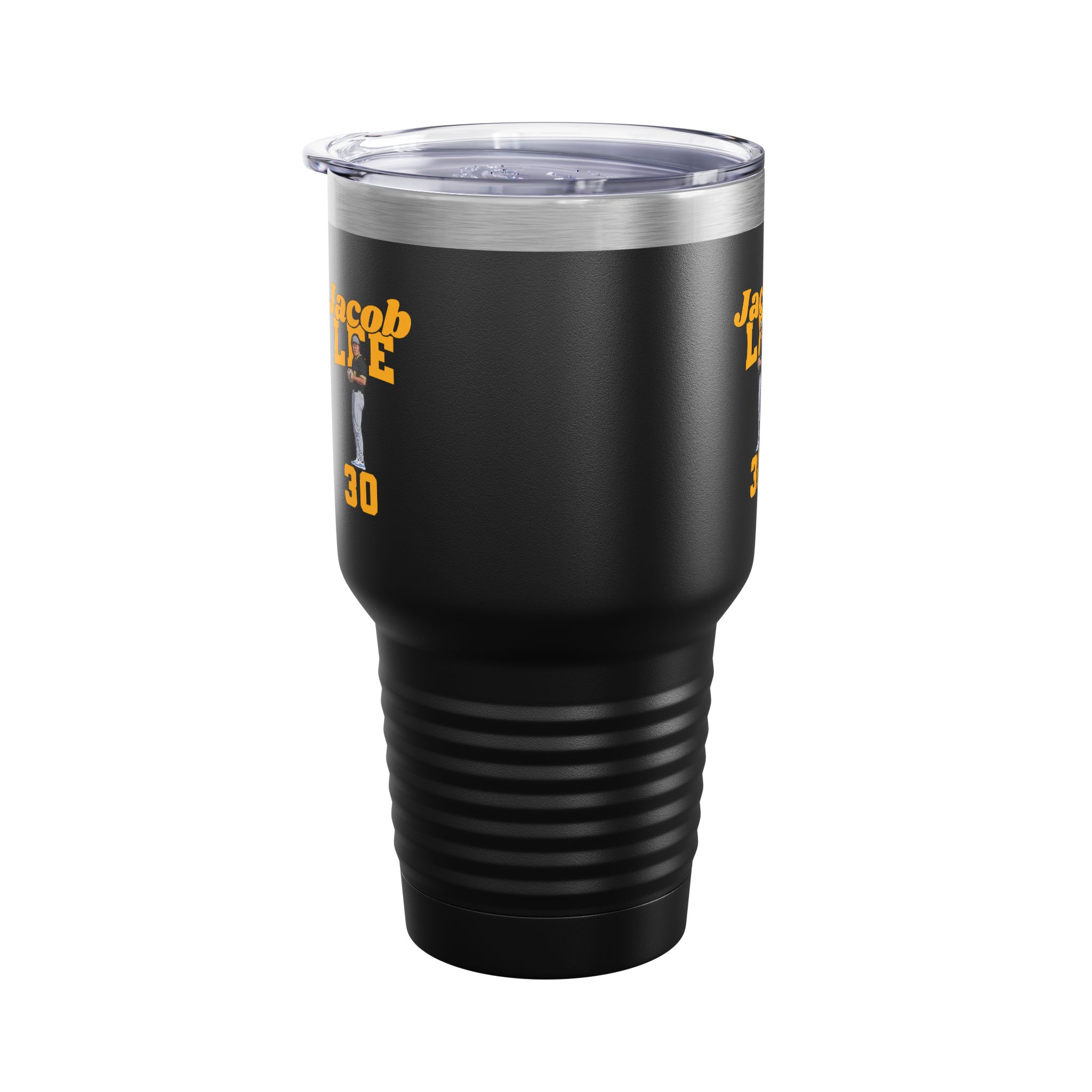 30oz Tumbler — character_signature_arch in Black