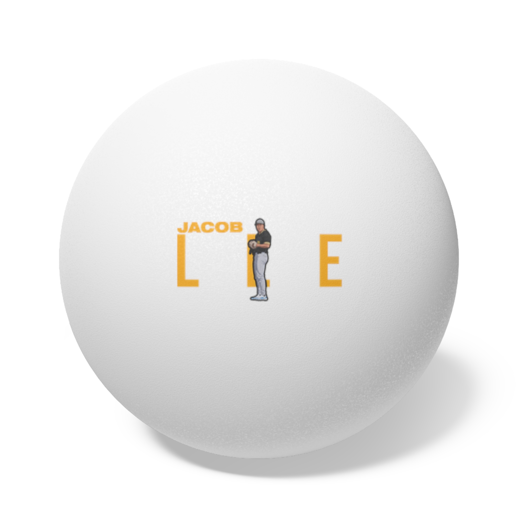 Ping Pong Balls, 6 pcs — character_player_name in White